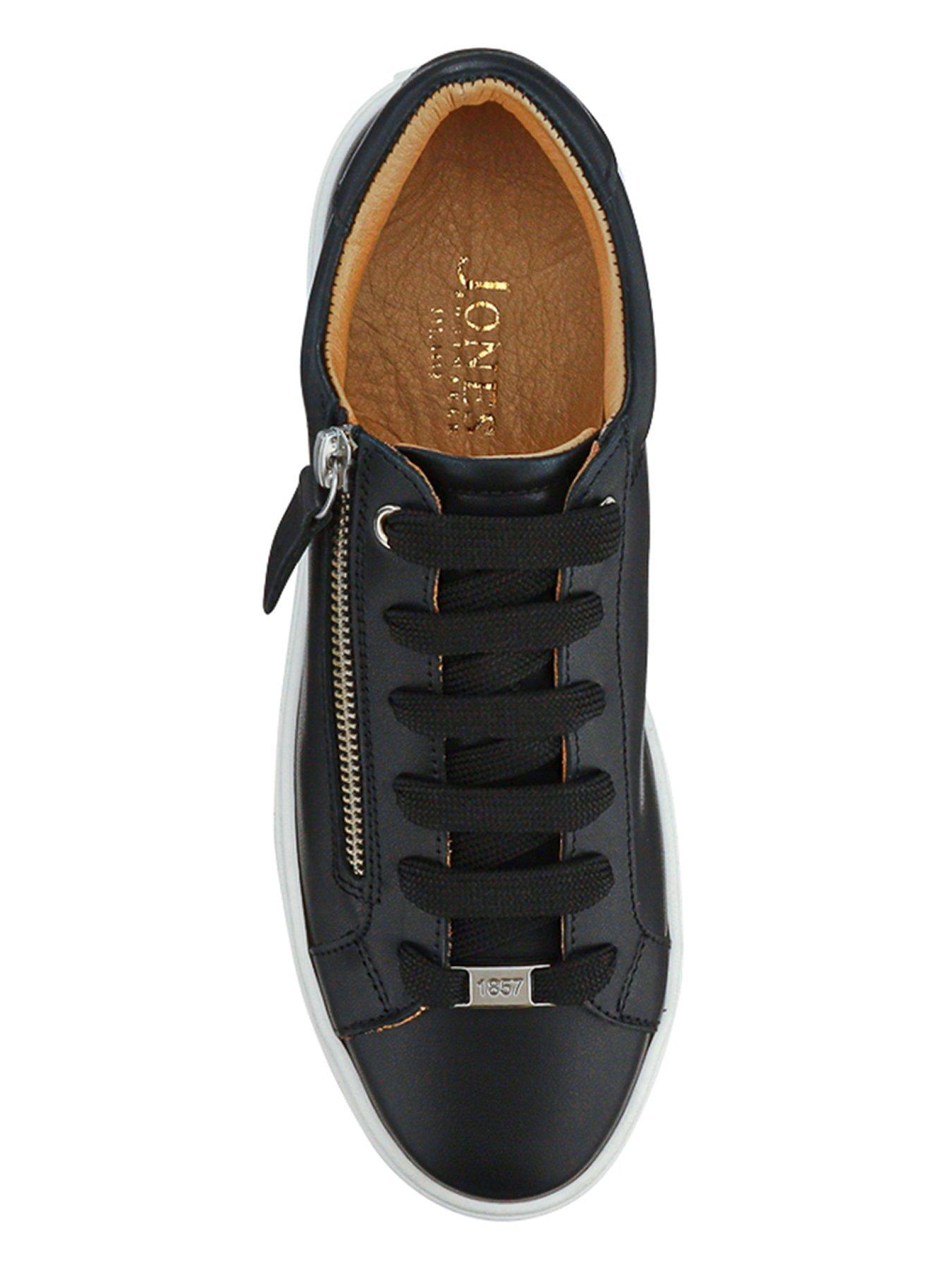 Image 4 of 5 of Jones Bootmaker Amalia Flatform Trainer - Black