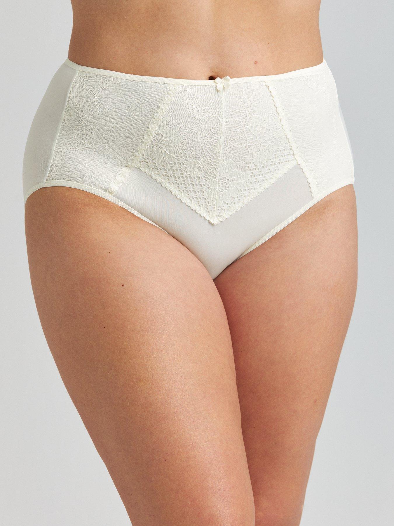 Miss Mary of Sweden Lace Charm Maxi Panty - Champagne
