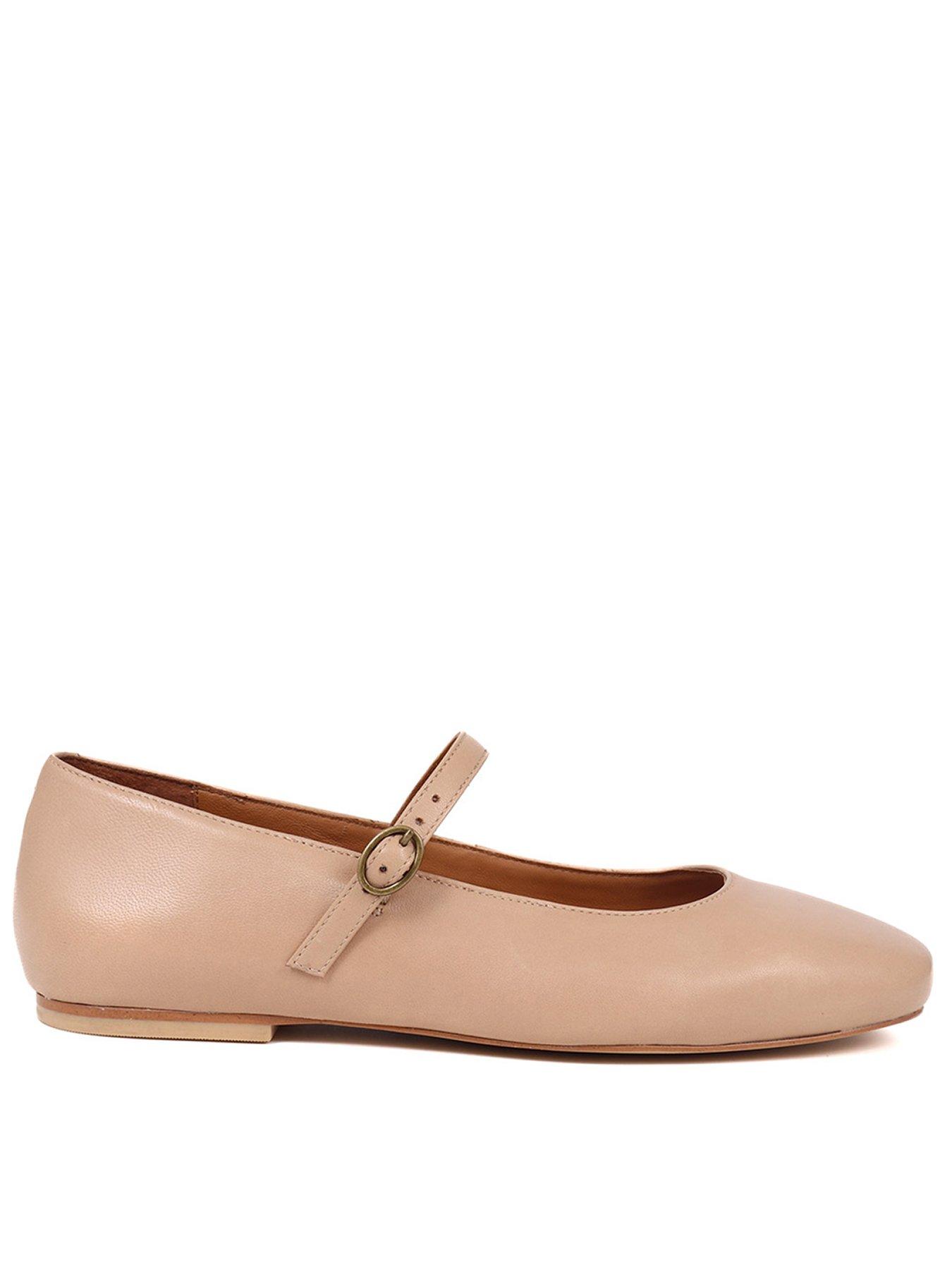 Jones Bootmaker Sonnet Mary Jane - Latte Leather