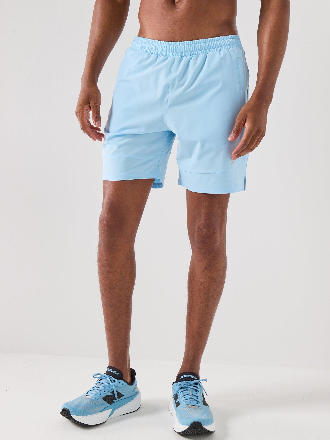 Monterrain Mens Form Woven Short - Blue