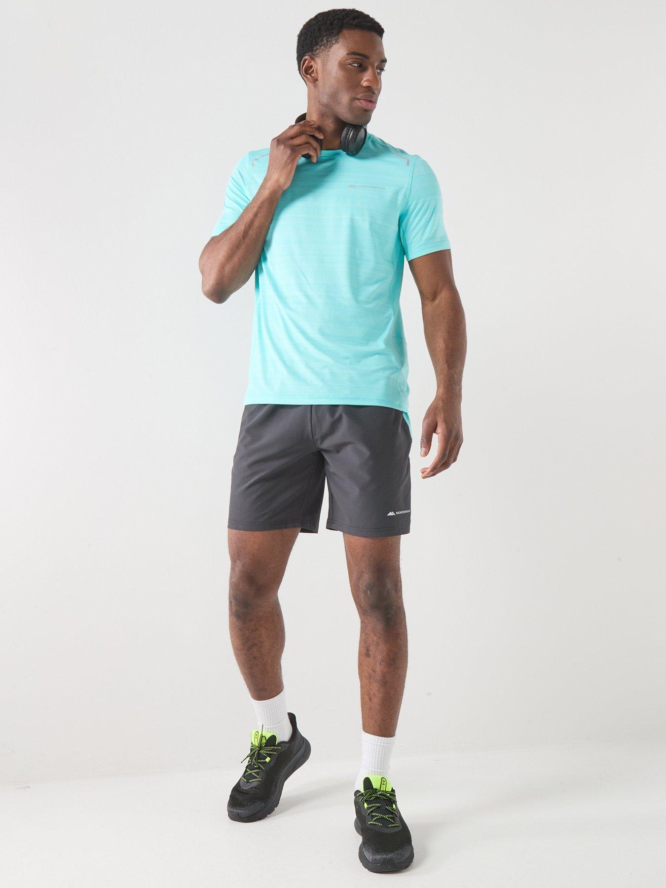 Image 3 of 6 of Monterrain Mens Lyder Space T-Shirt - Blue