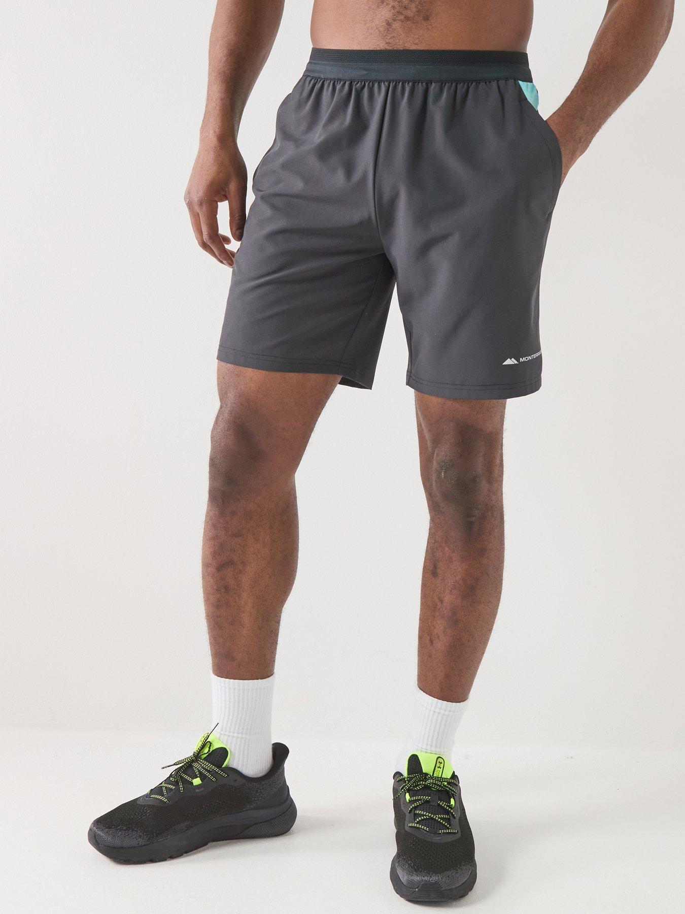 Image 1 of 5 of Monterrain Mens Lyder Woven Running Short - Black