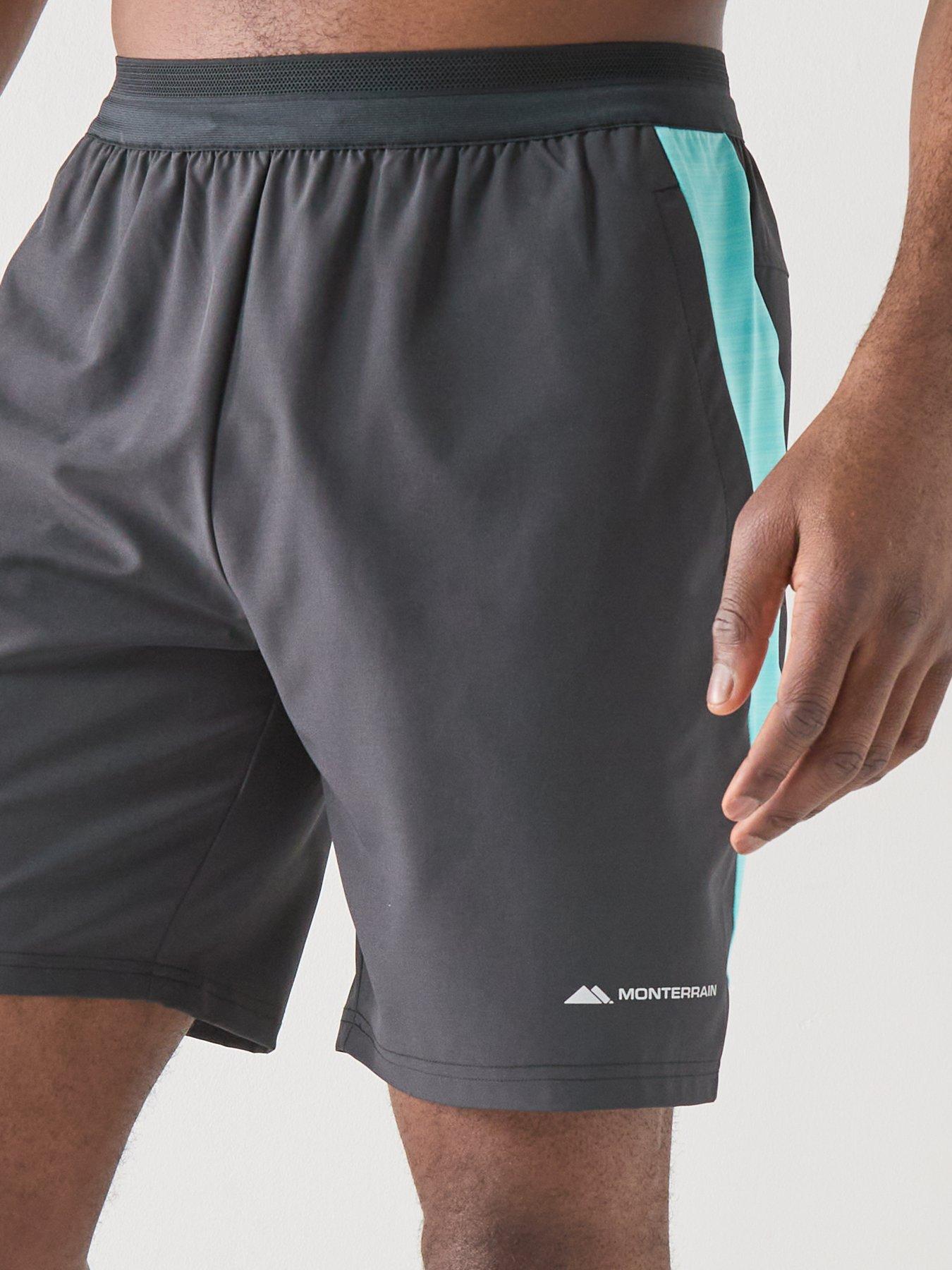 Image 4 of 5 of Monterrain Mens Lyder Woven Running Short - Black