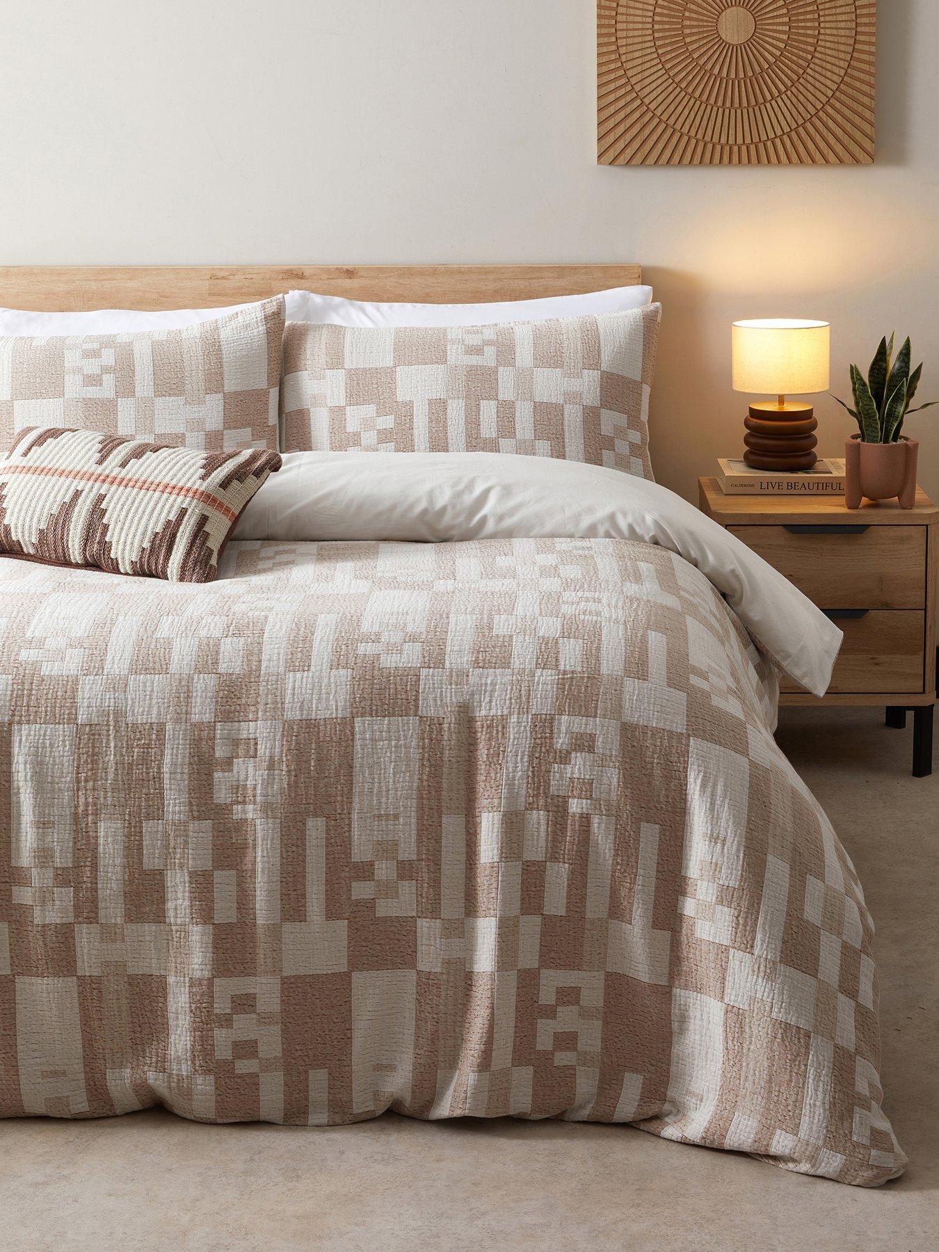 Image 1 of 5 of The Very Collection Rosie Muslin Duvet Set
