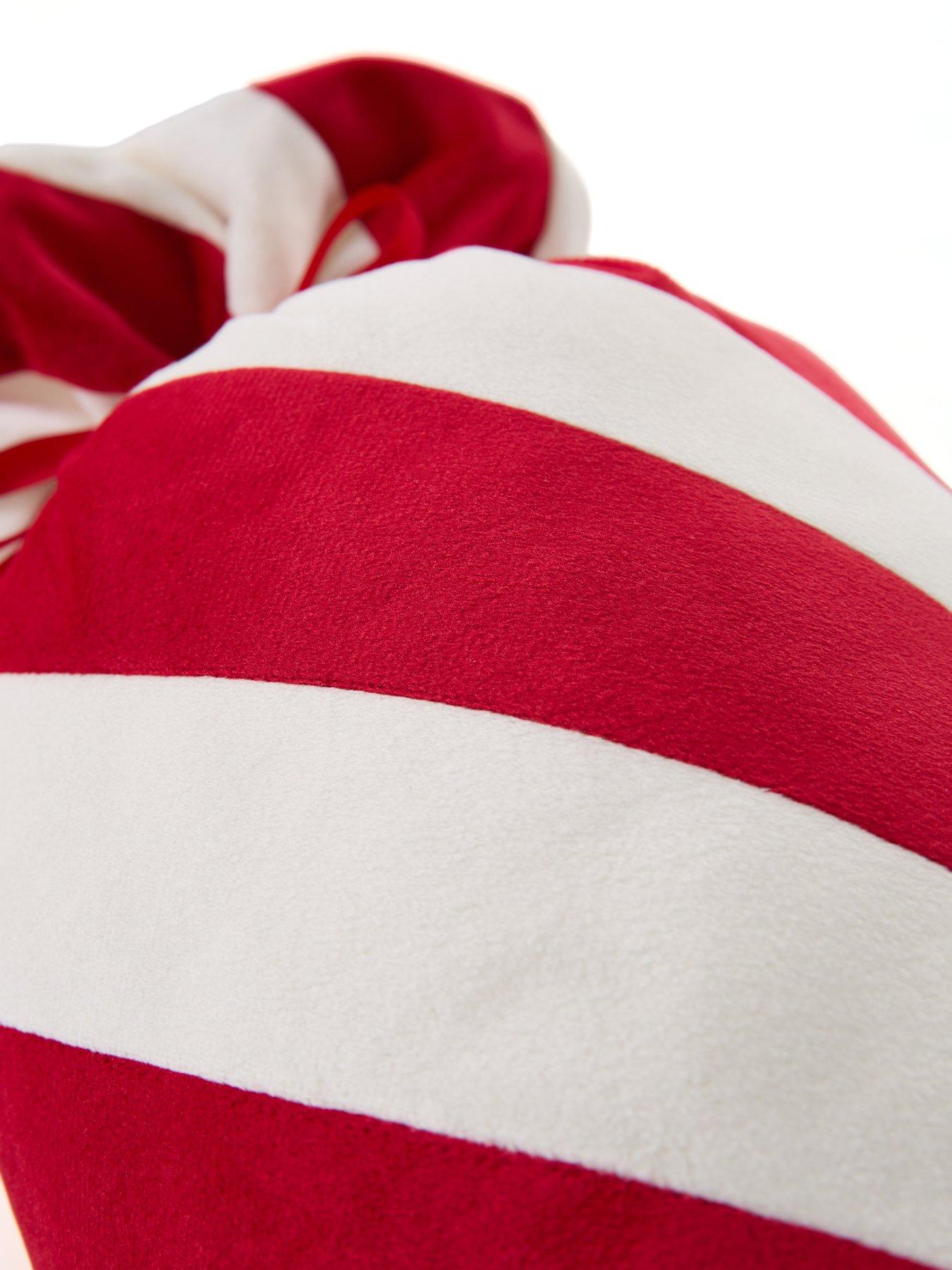Image 5 of 5 of The Very Collection Candy Cane Sweet Shaped Cushion