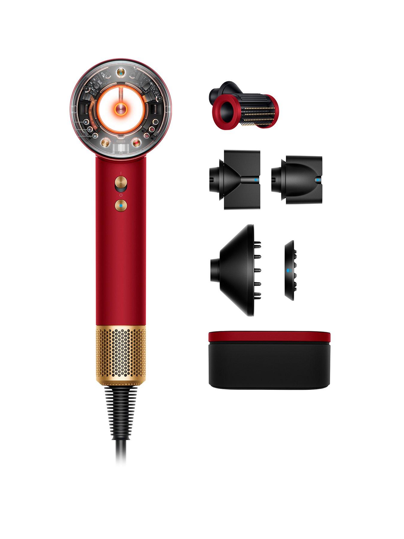 Dyson Dyson Supersonic Nural hair dryer Red Velvet/Gold Straight and Wavy