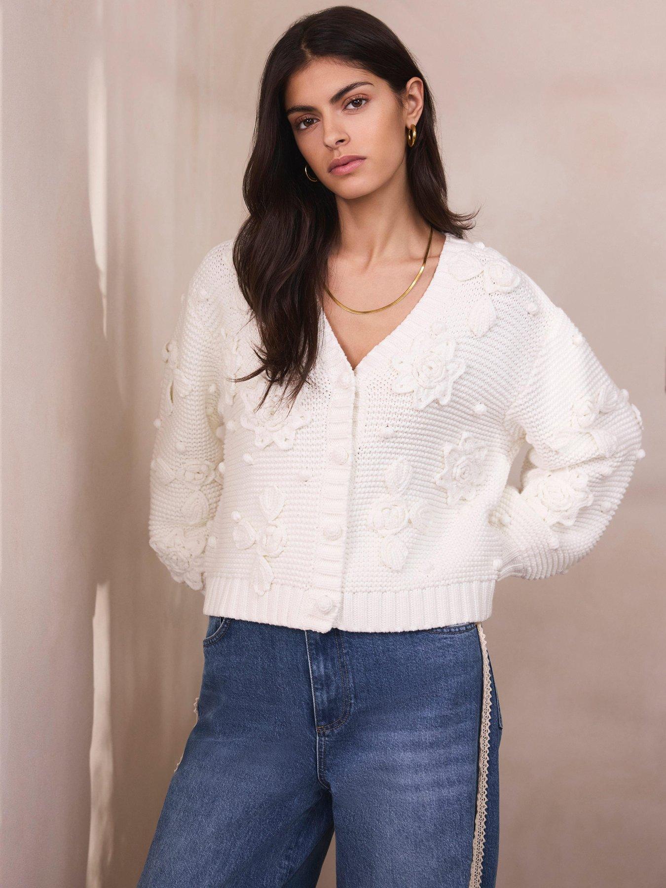 mint-velvet-applique-flower-cardigan-ivorystillFront