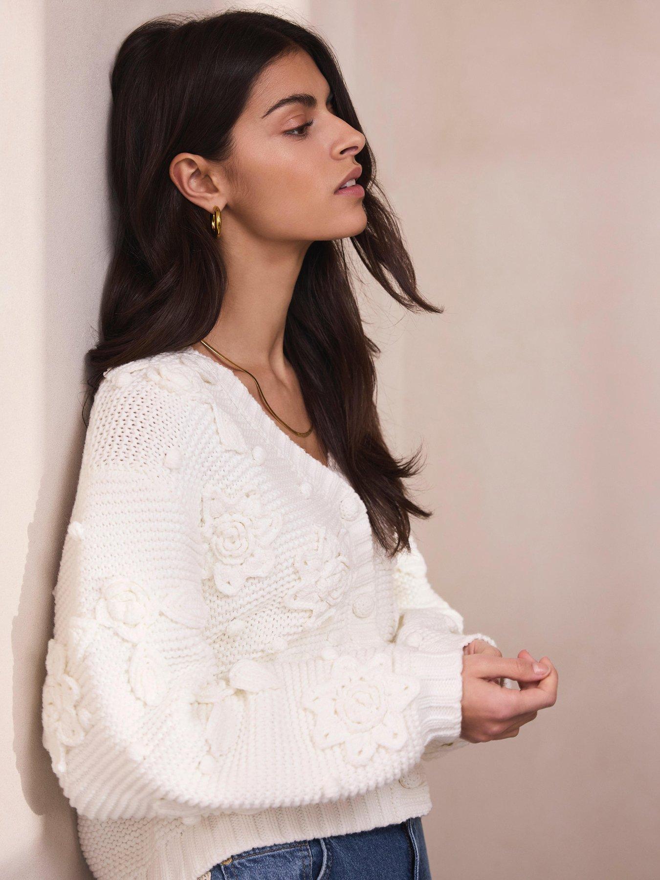 mint-velvet-applique-flower-cardigan-ivoryback