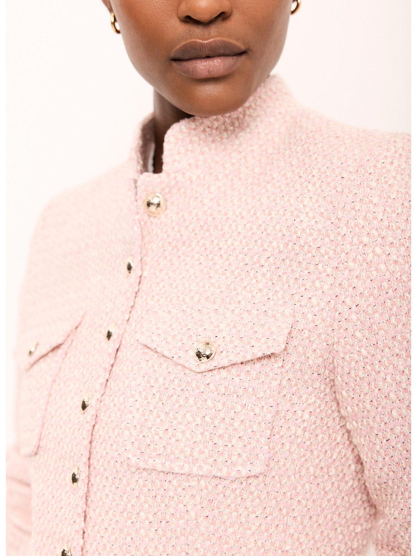 mint-velvet-boucle-jacket-pinkdetail