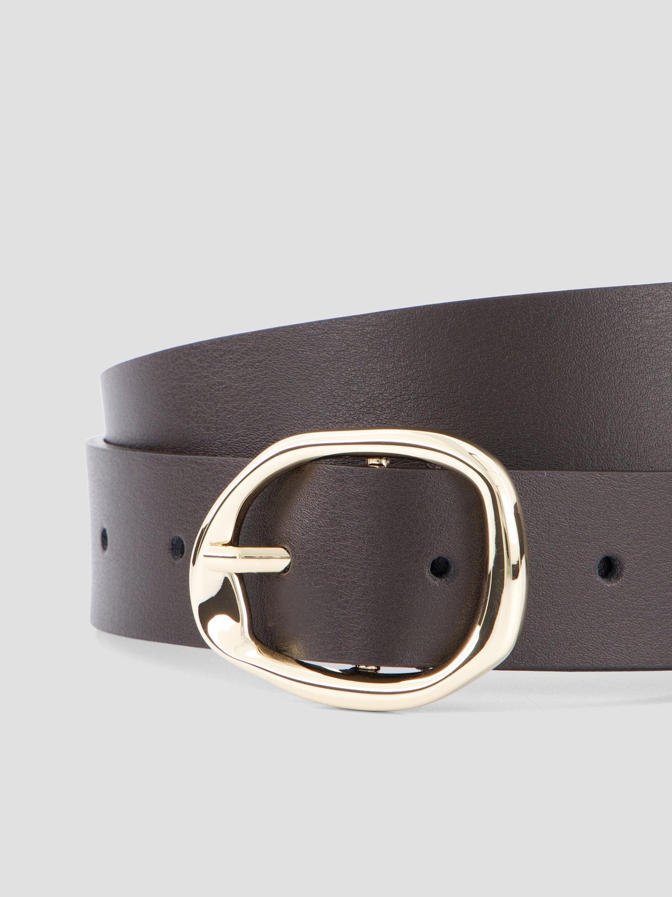 Image 2 of 4 of Tommy Hilfiger Oval Belt - Brown
