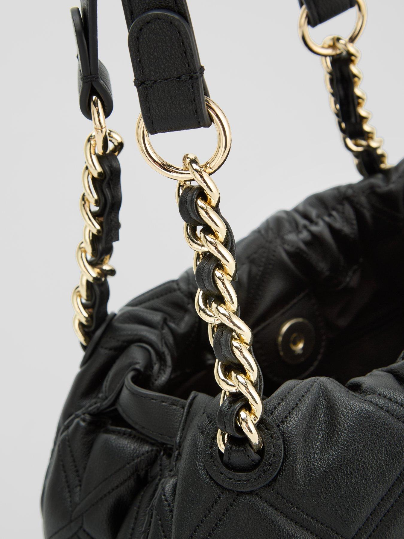 Image 3 of 6 of Tommy Hilfiger Monogram Quilted Tote Bag - Black