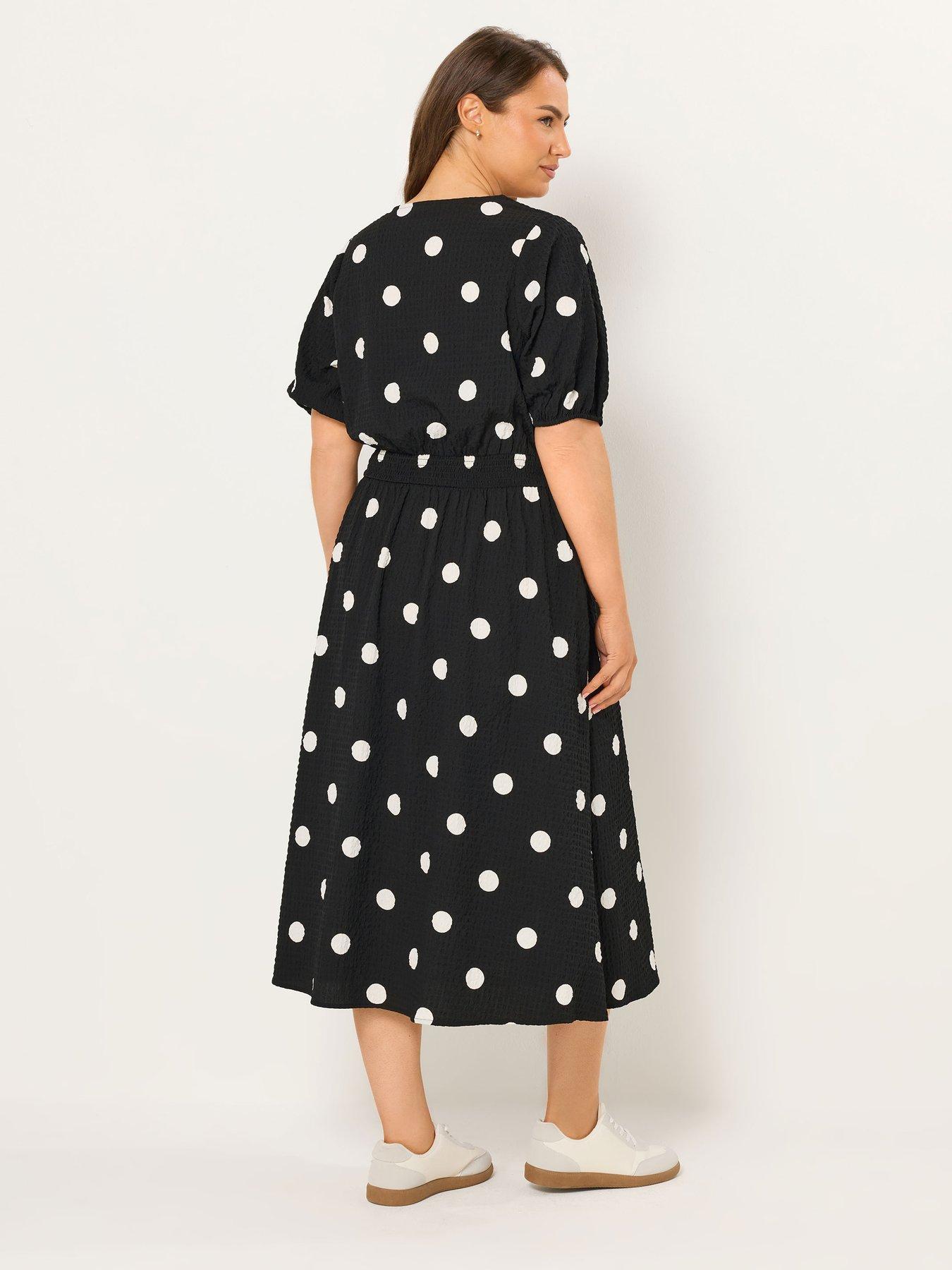 yours-curve-texture-smock-midaxi-dressstillFront