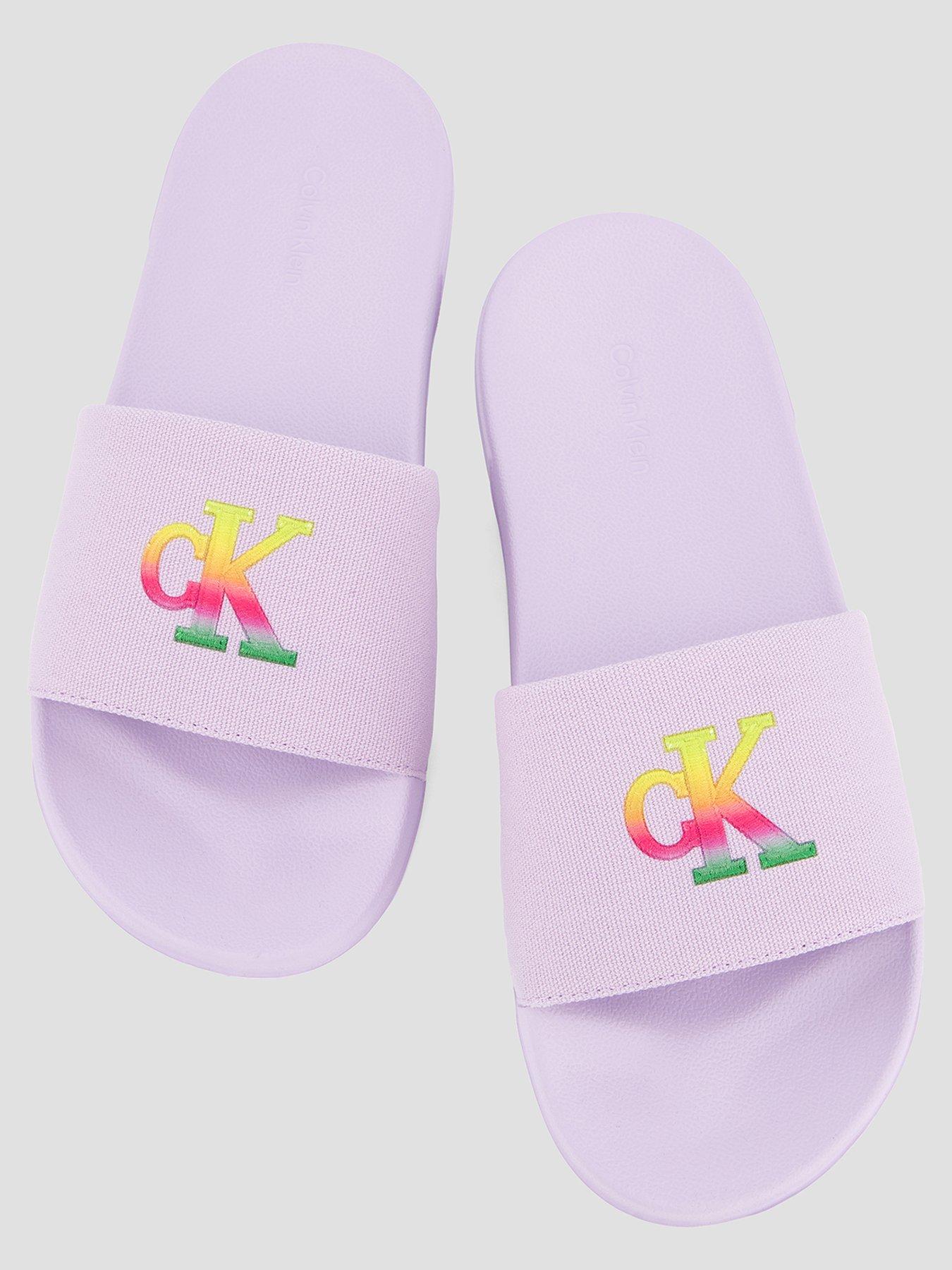 Image 3 of 7 of Calvin Klein Vulcanised Canvas Trainers - White