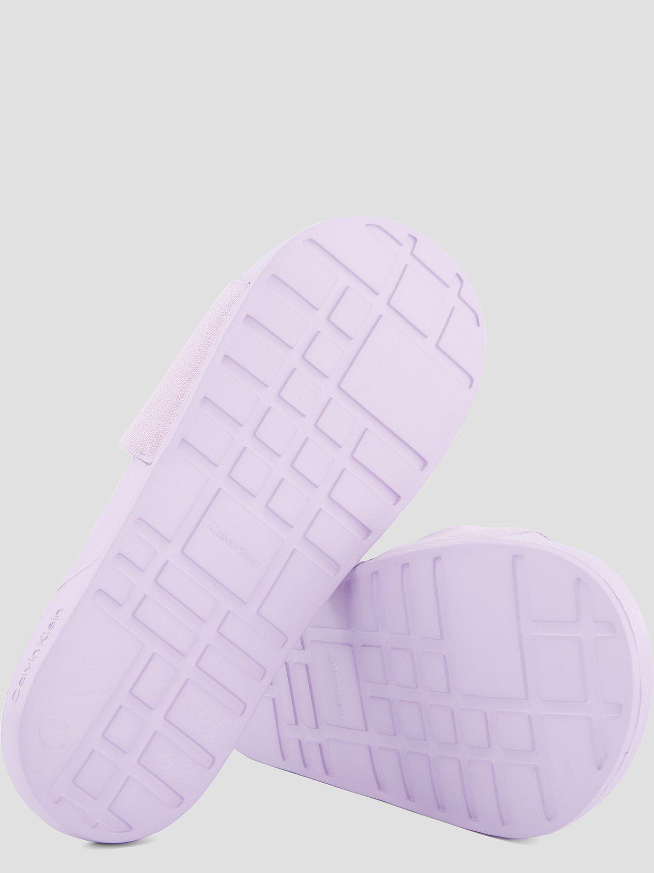 Image 4 of 7 of Calvin Klein Vulcanised Canvas Trainers - White