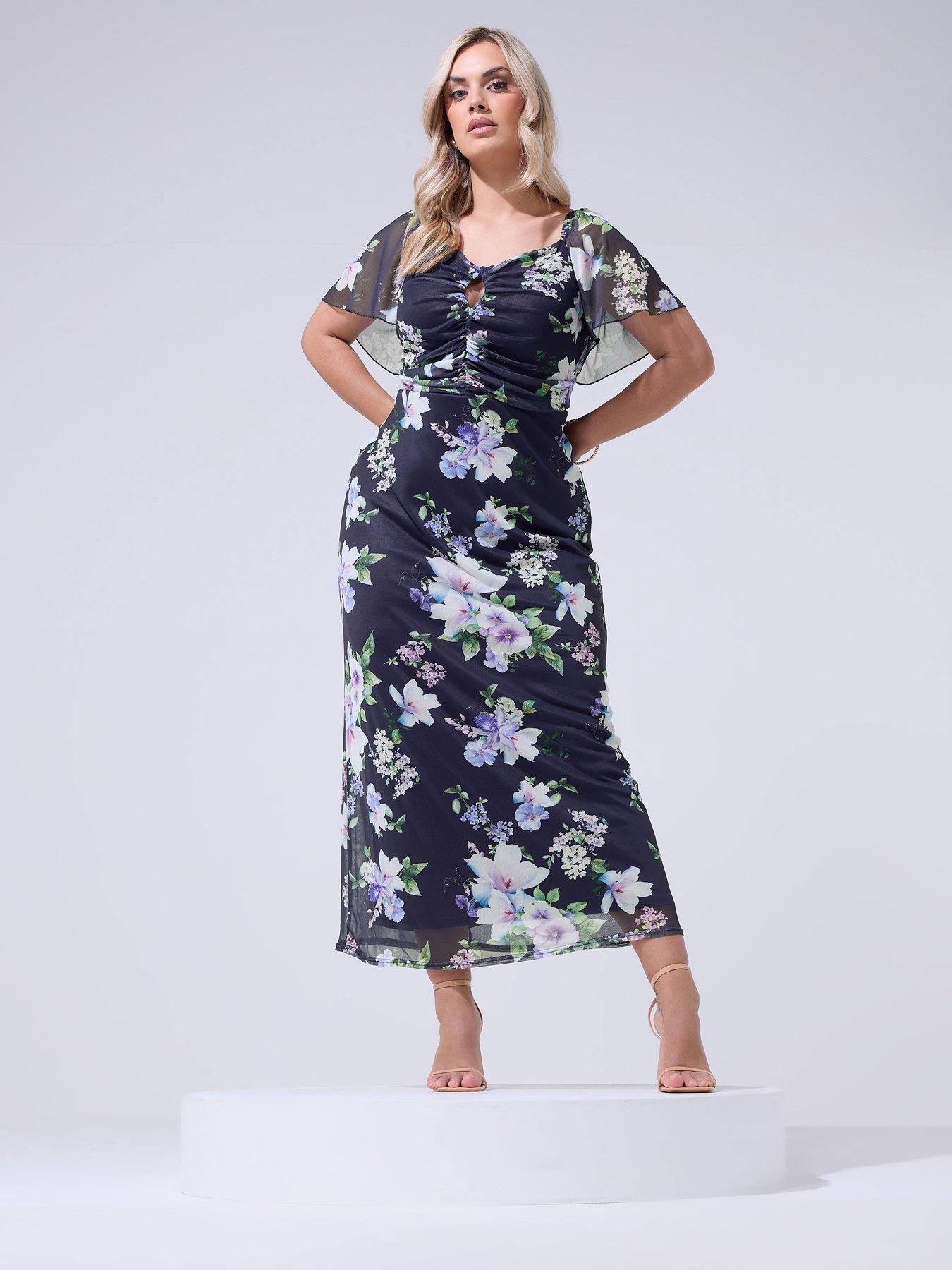 yours-curve-keyhole-mesh-maxi-dressback