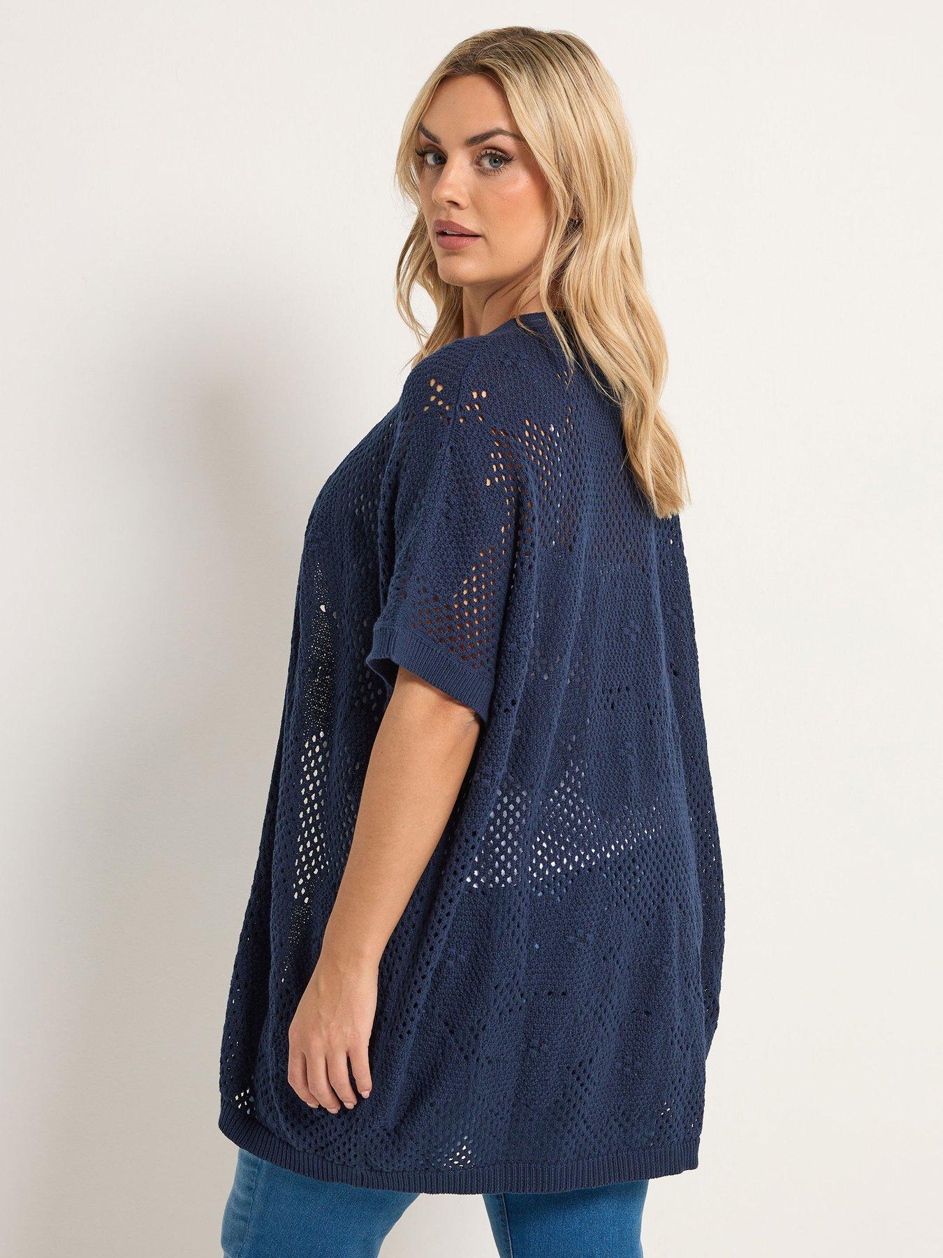 yours-curve-kimono-cardigan-bluestillFront