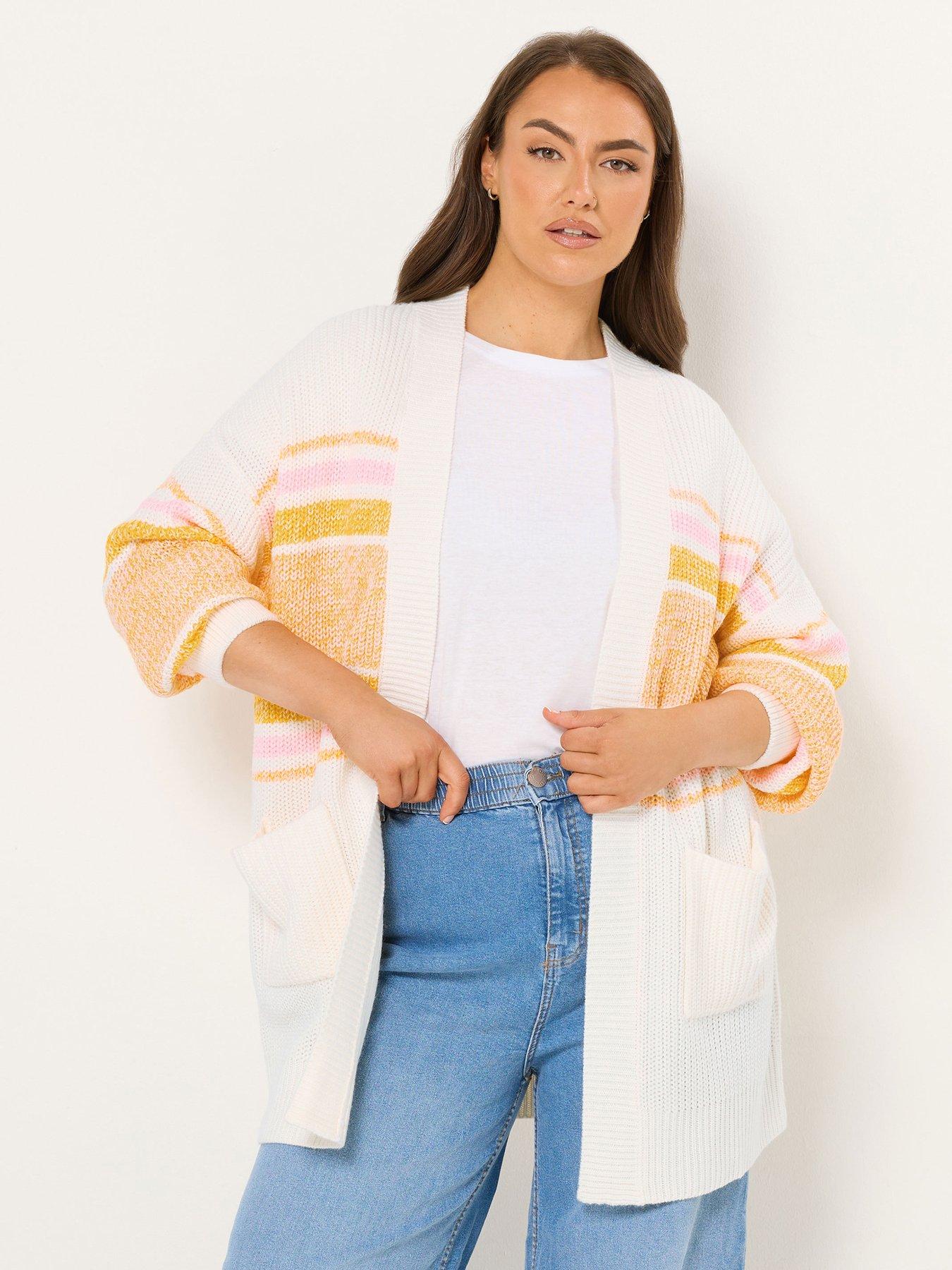 yours-curve-edge-to-edge-colourblock-cardiganfront