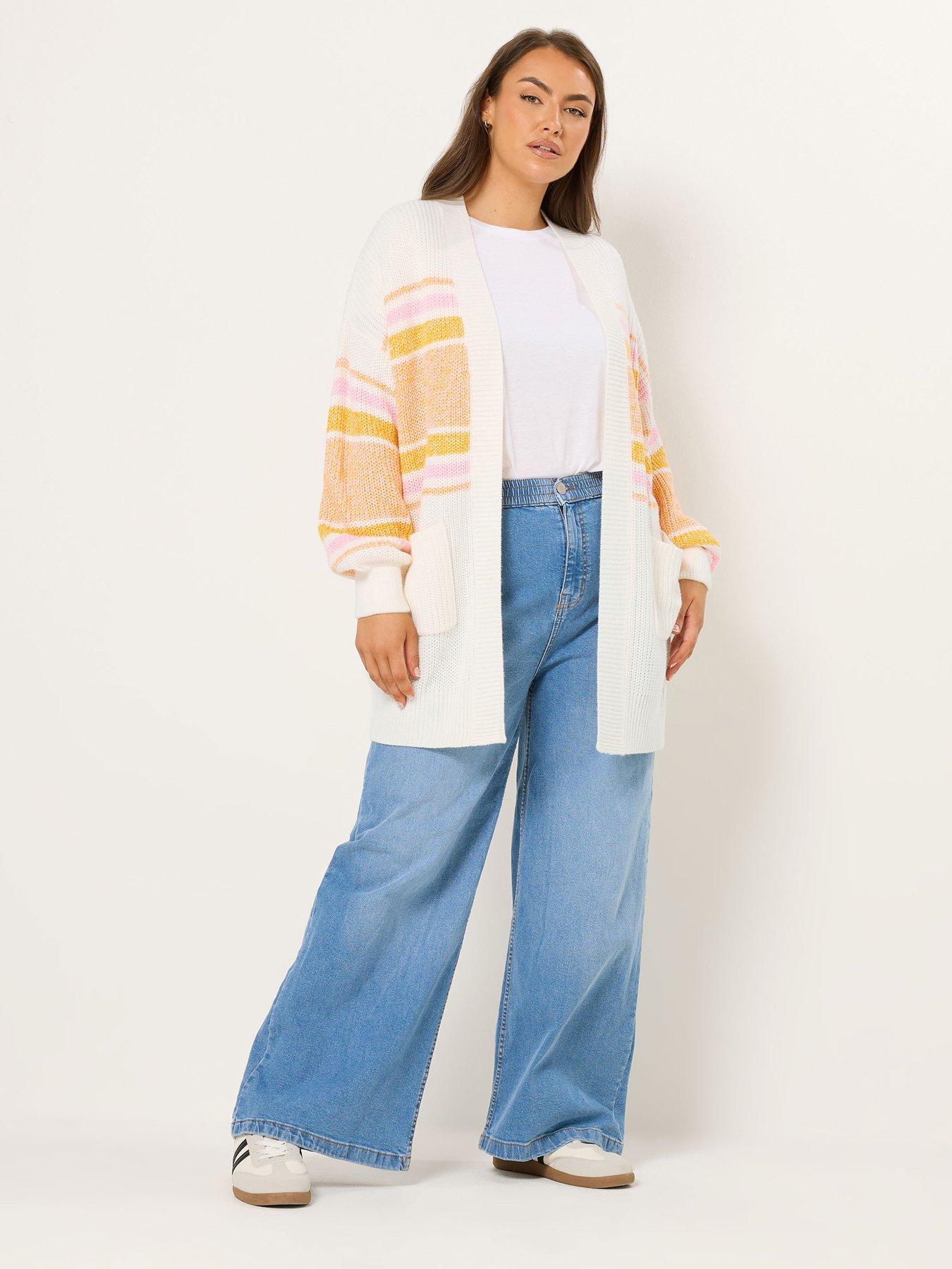 yours-curve-edge-to-edge-colourblock-cardiganback