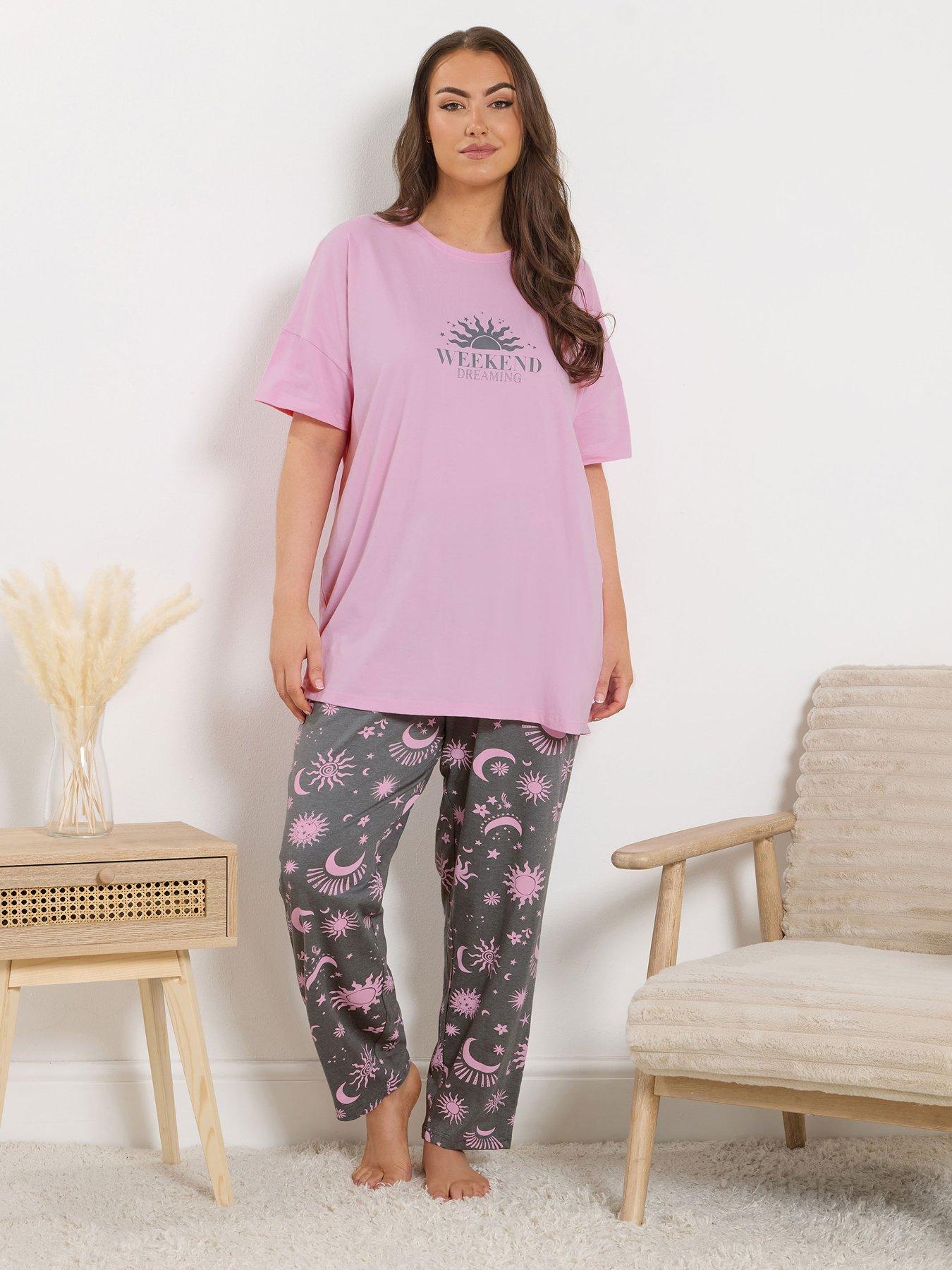 yours-curve-weekend-dreaming-wide-leg-pyjama-set-pinkback