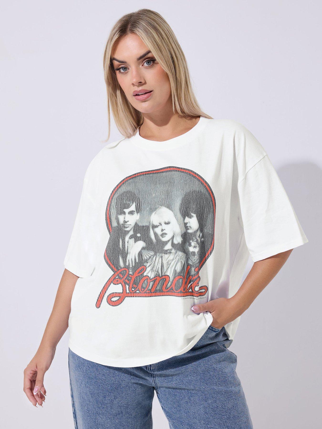 yours-curve-blondie-t-shirt-whitefront
