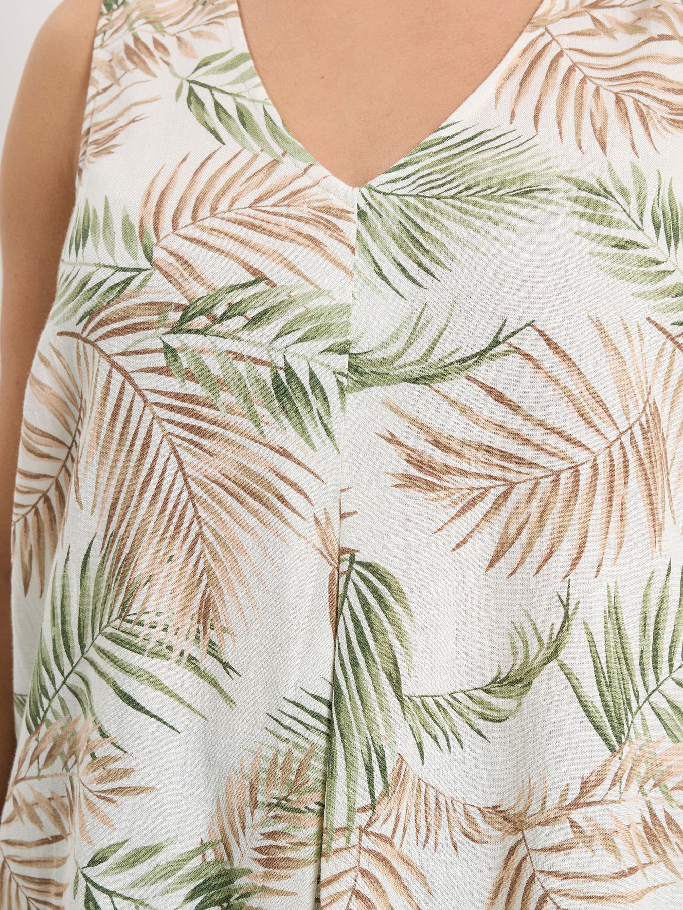 yours-curve-linen-pleat-front-vestoutfit