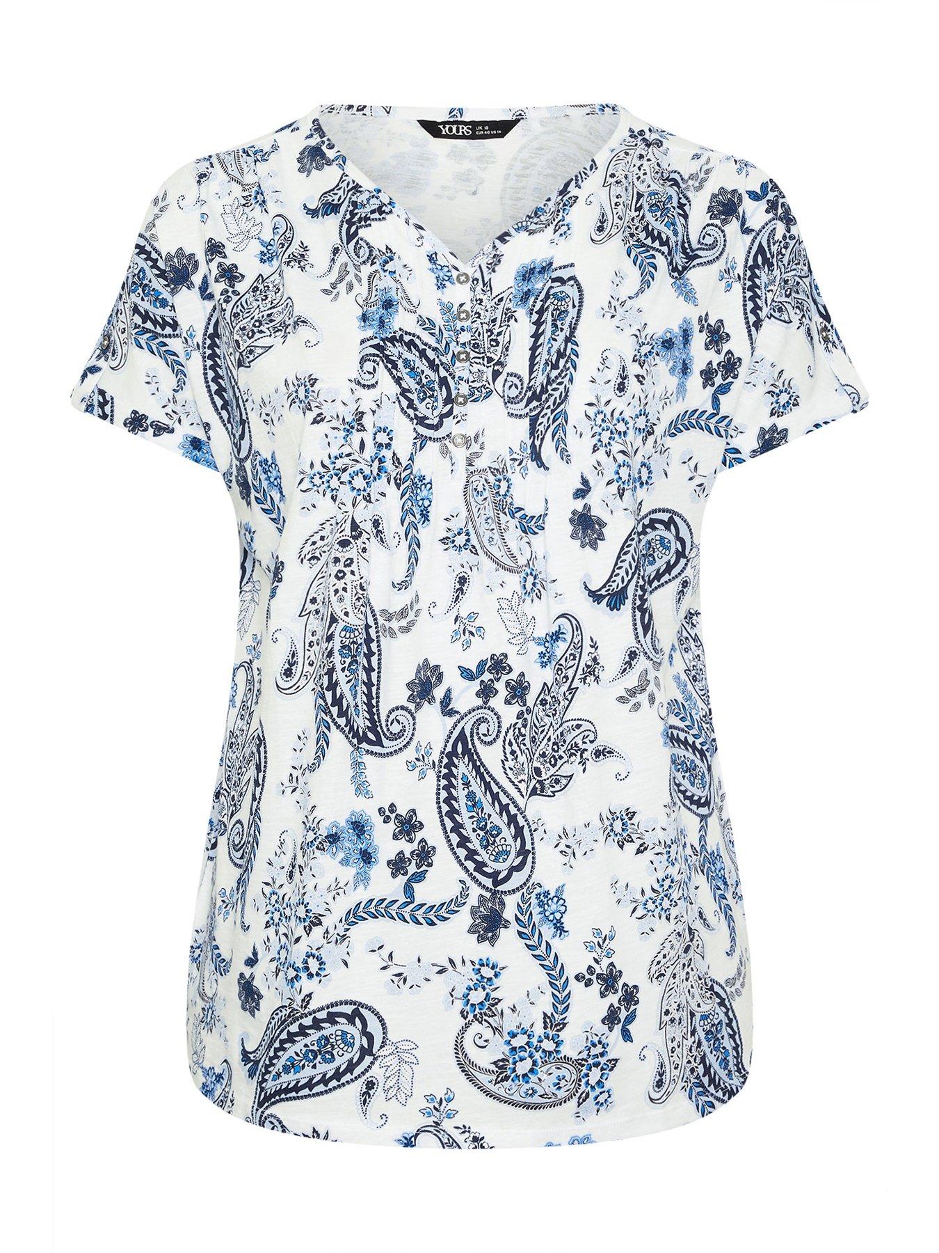 yours-curve-short-sleeve-pintuck-t-shirtdetail