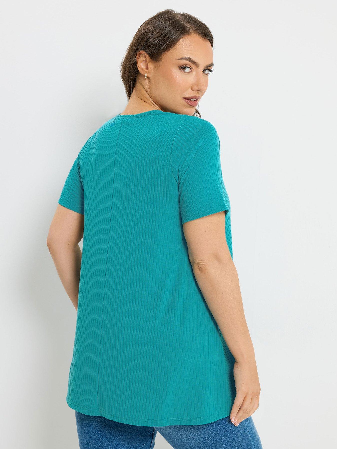 yours-curve-rib-swing-t-shirtstillFront