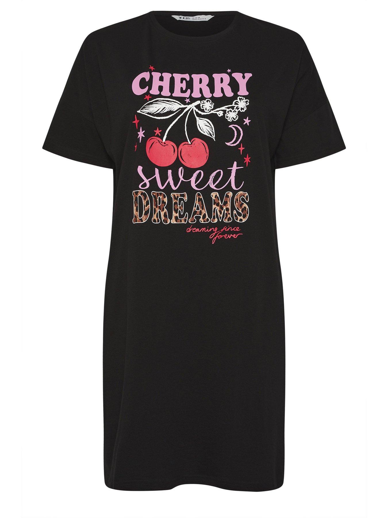 yours-curve-cherry-dreams-sleeptee-blackdetail