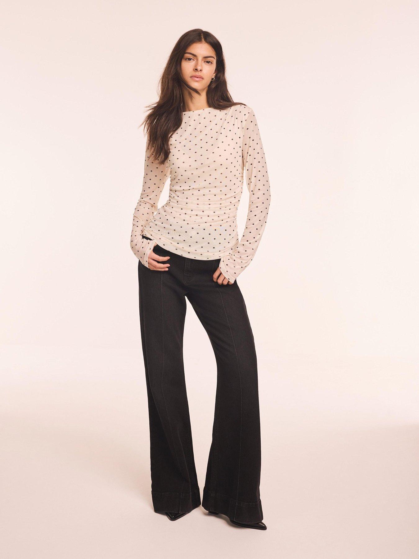mint-velvet-spot-print-mesh-top-creamback