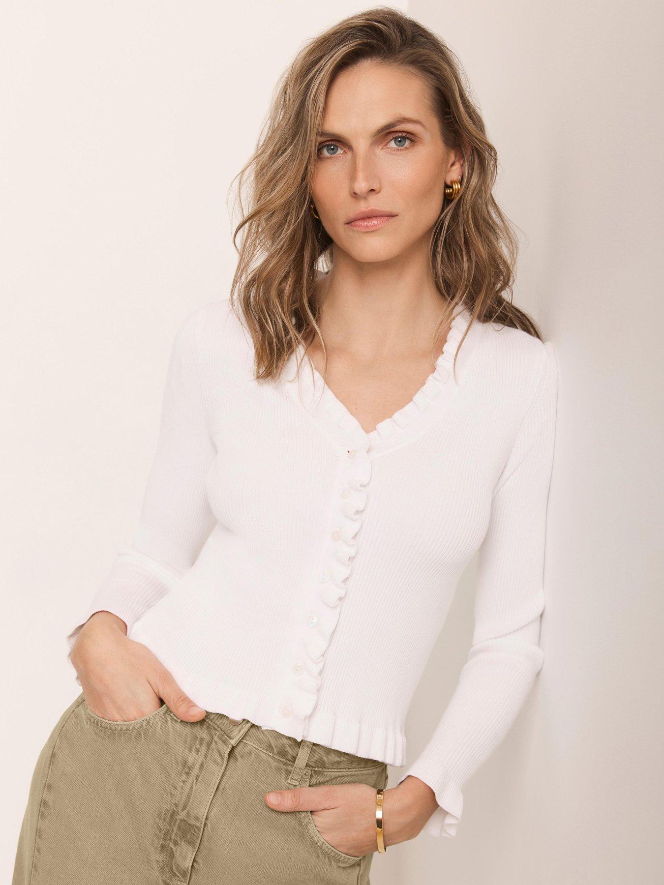 mint-velvet-ivory-ruffle-detail-cardiganfront