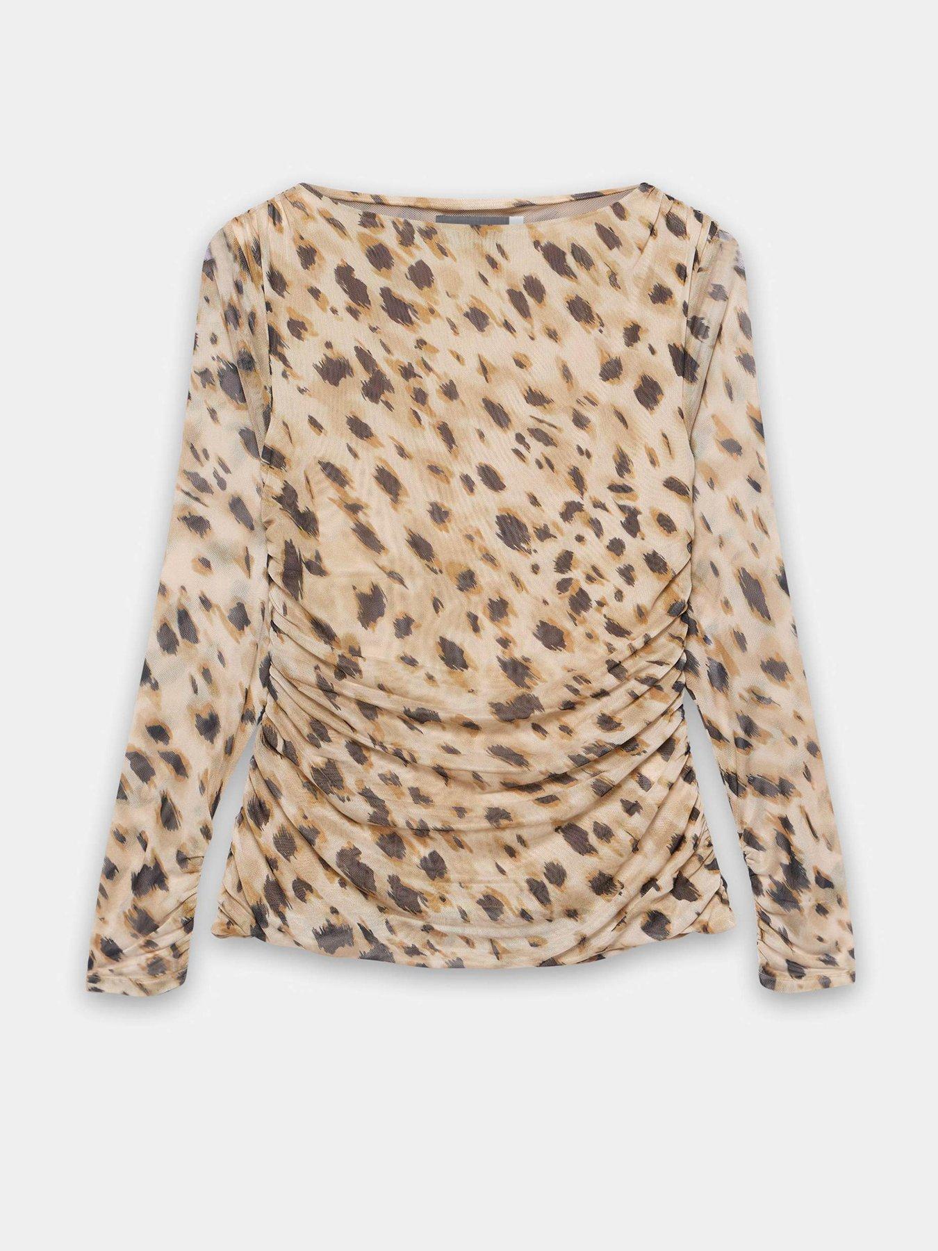 mint-velvet-animal-print-mesh-top-golddetail