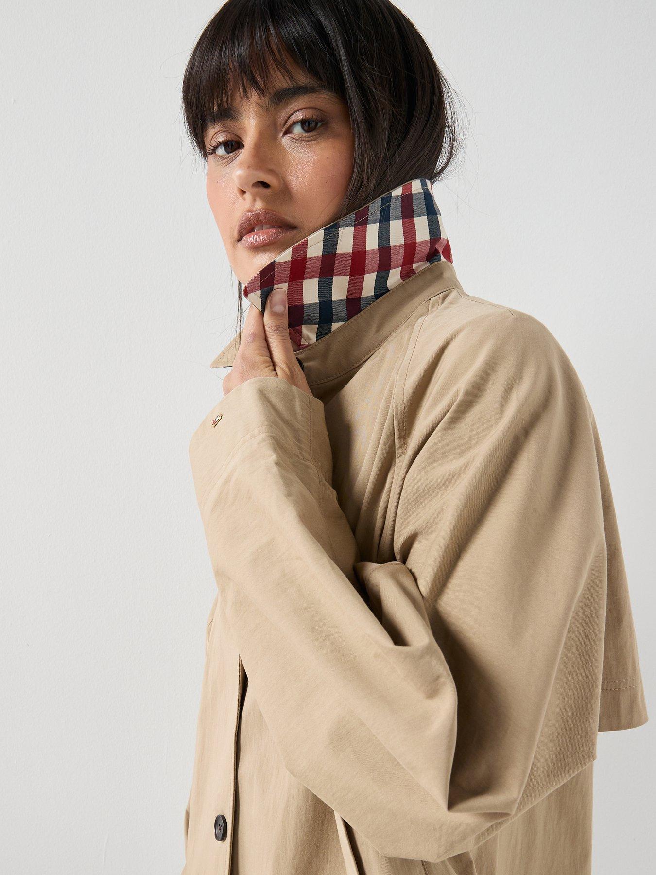 Image 4 of 6 of Tommy Hilfiger Cotton Short Jacket - Brown