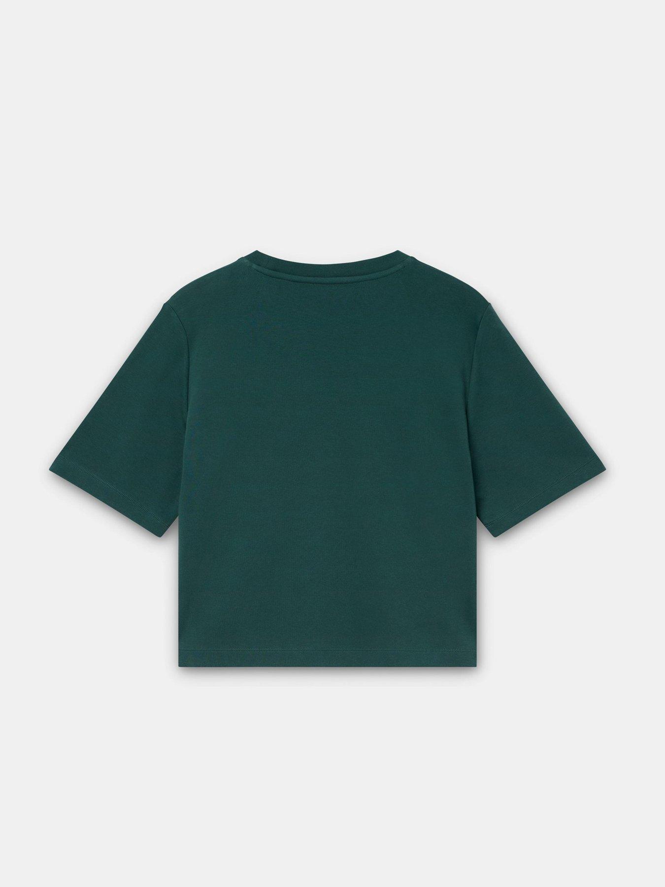 Image 6 of 6 of Mint Velvet Studio Graphic T-Shirt - Green