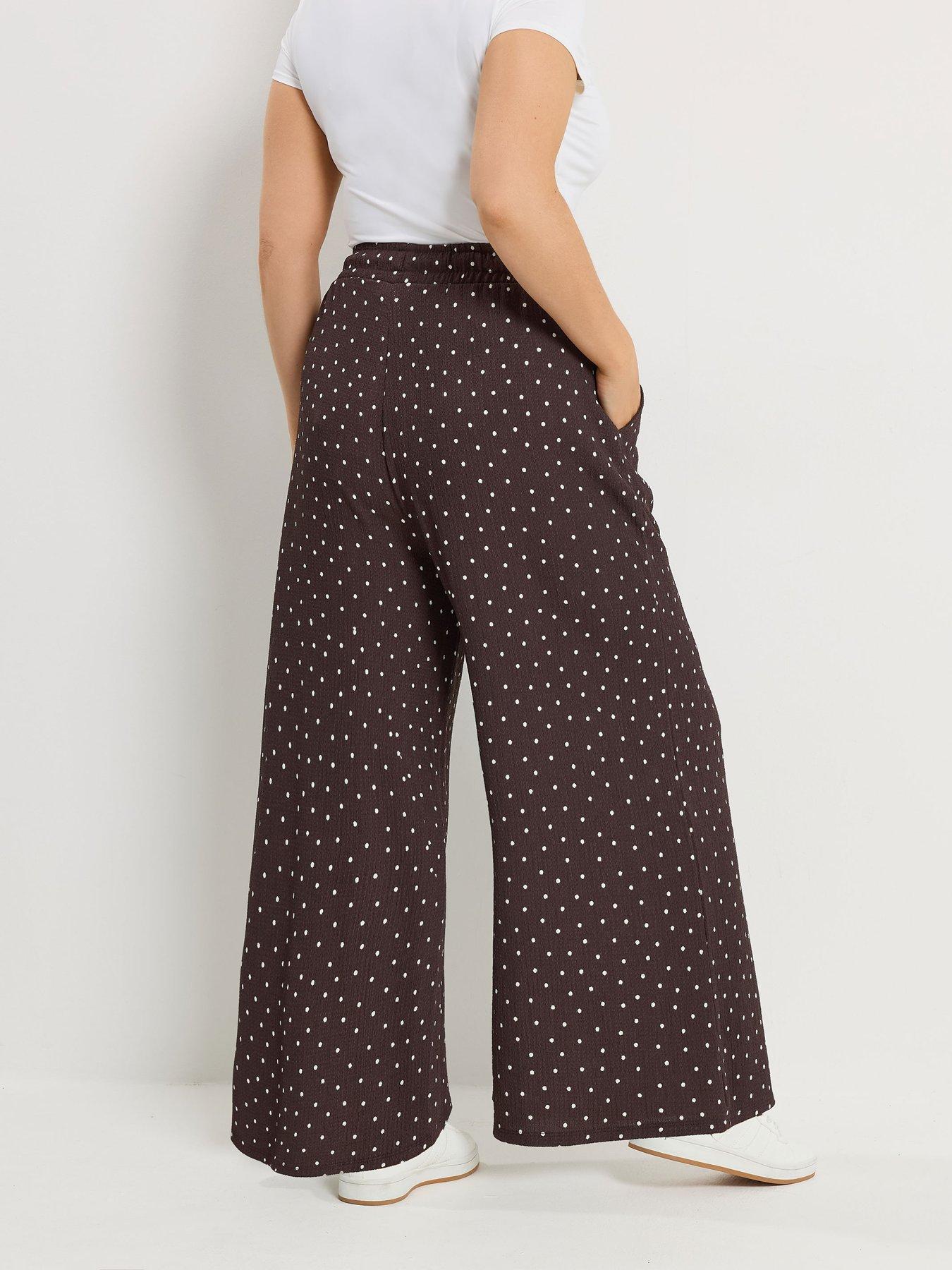 yours-curve-crinkle-wide-leg-trouserstillFront