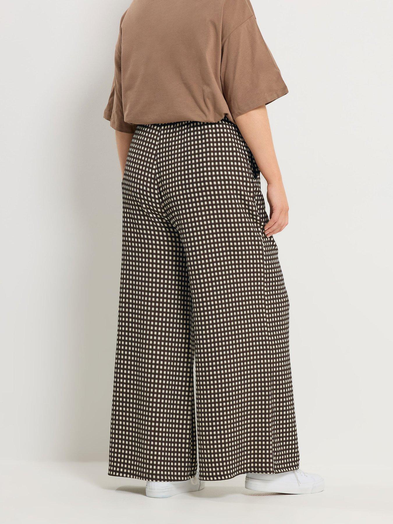 yours-curve-crinkle-wide-leg-trouserstillFront