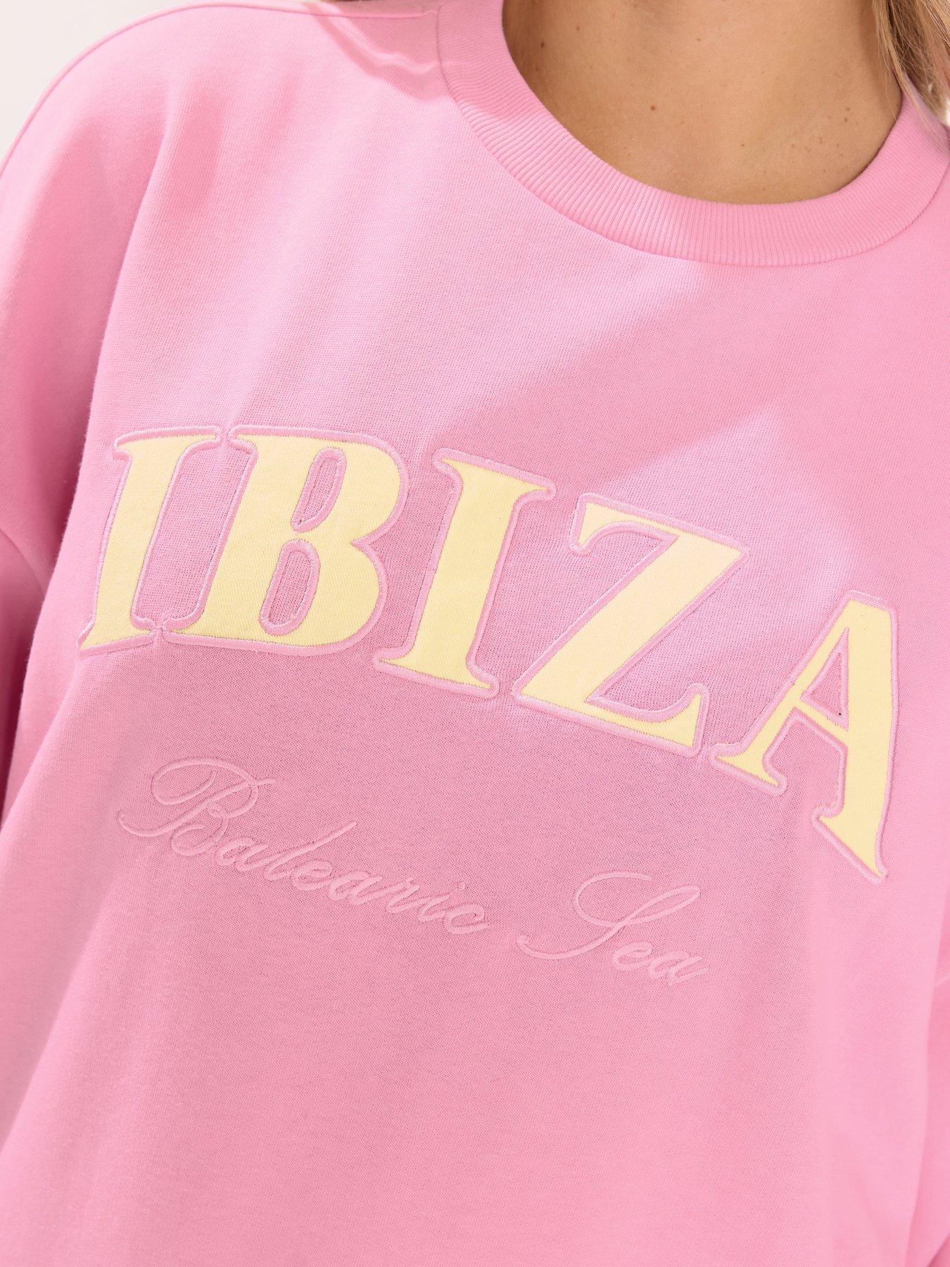yours-curve-ibiza-applique-sweatshirt-pinkoutfit