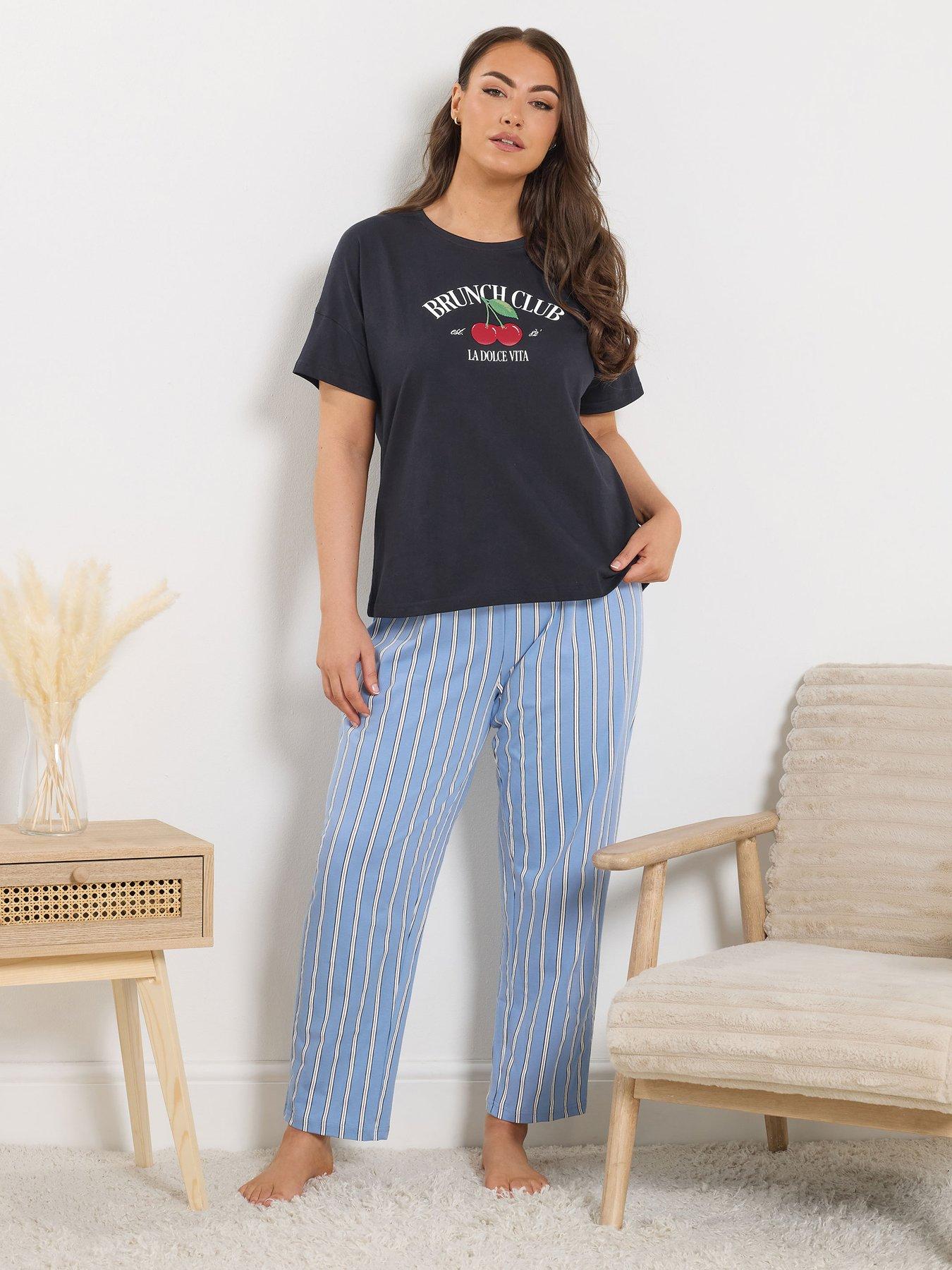 yours-curve-stripe-wide-leg-pj-pantback