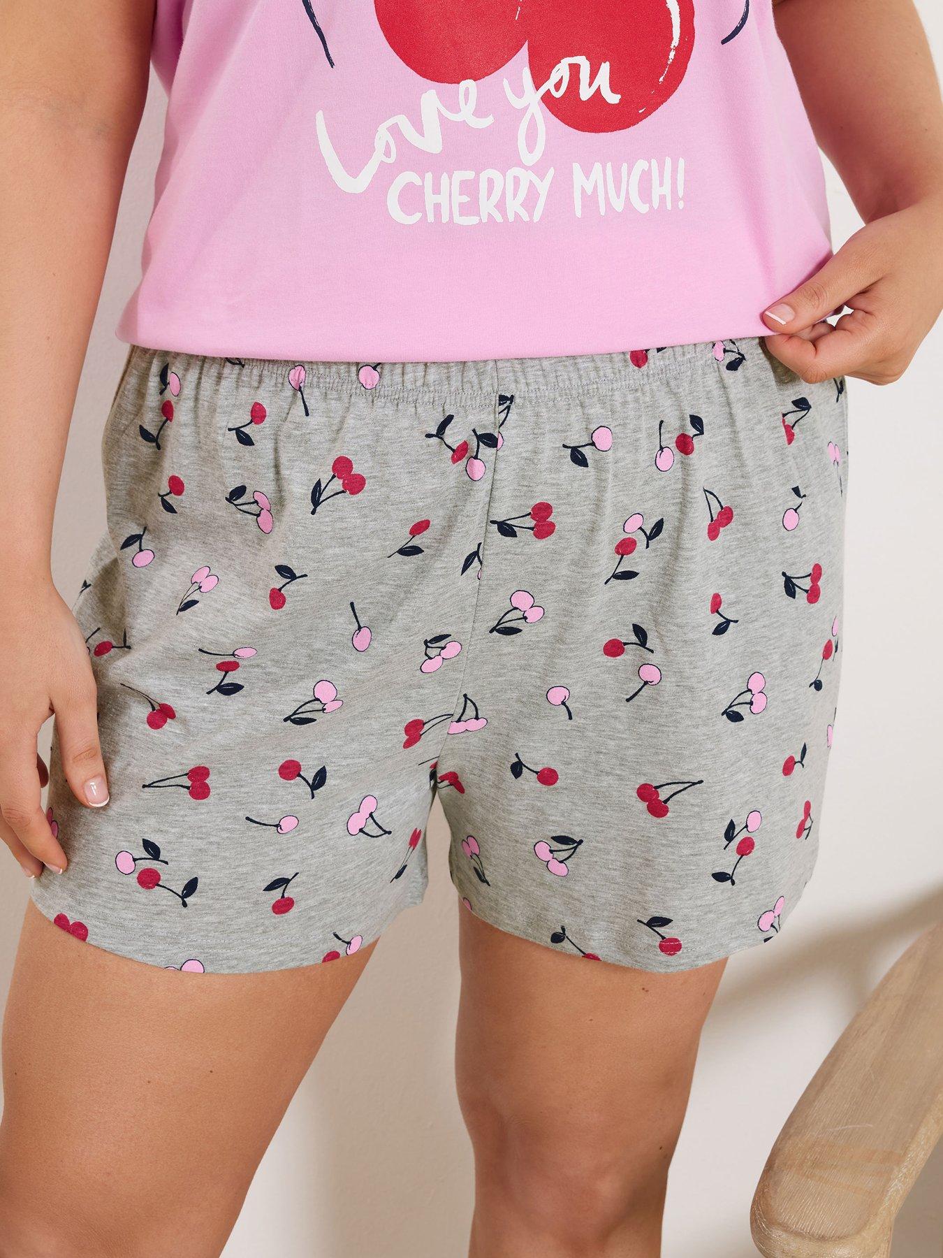 yours-curve-cherry-pj-shortsoutfit