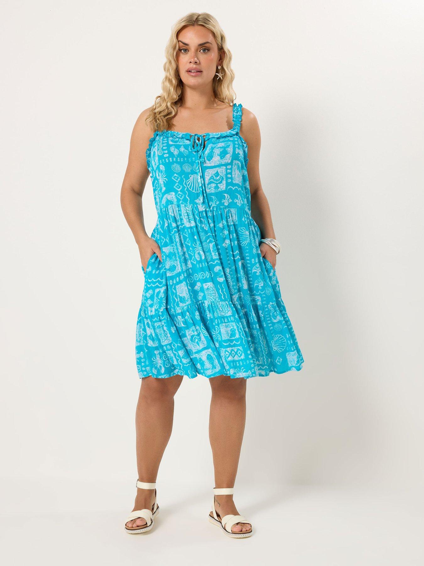 yours-curve-crinkle-throw-on-beach-dress-blueback