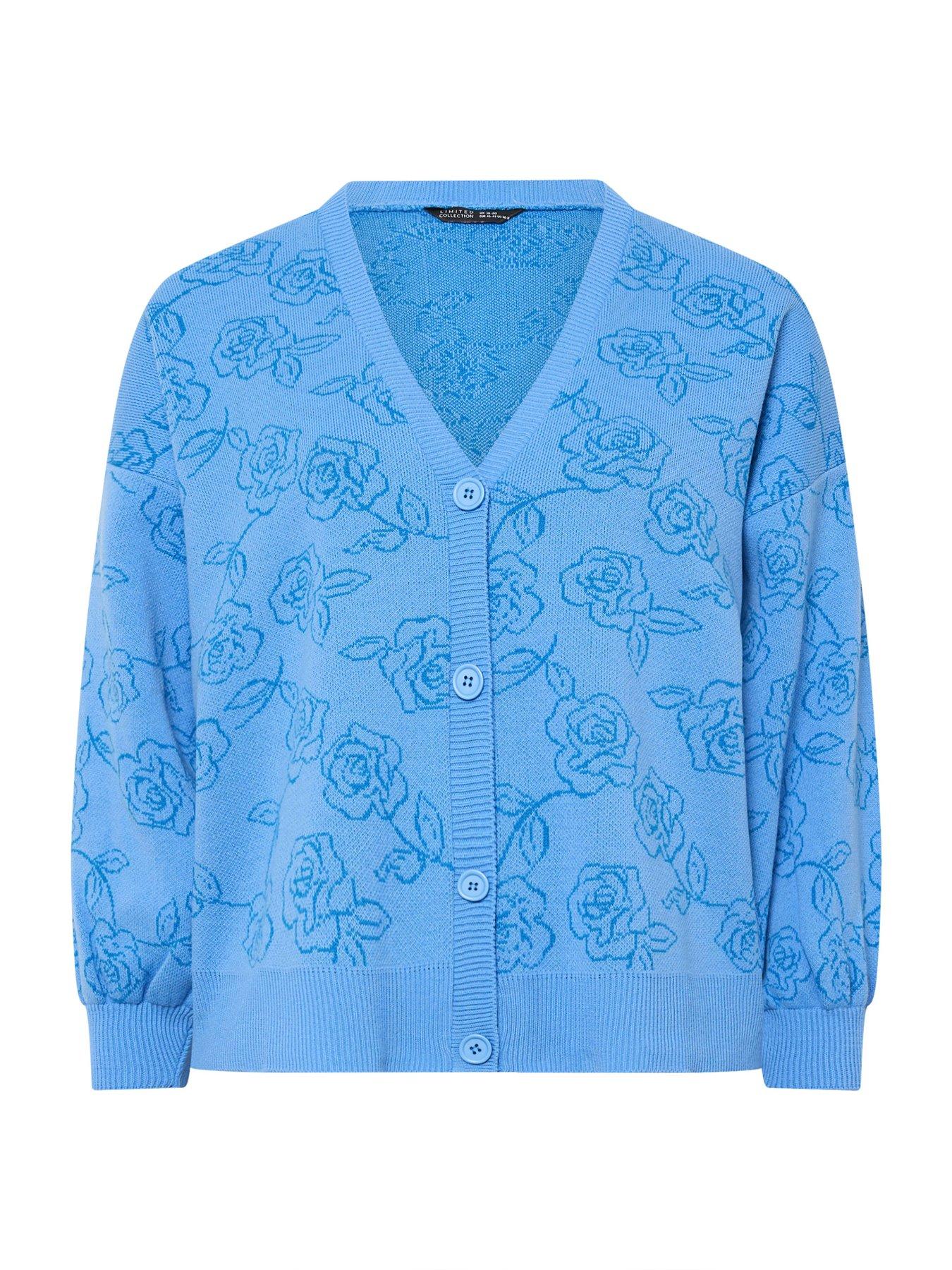 Image 5 of 5 of Yours Curve Rose Cardigan