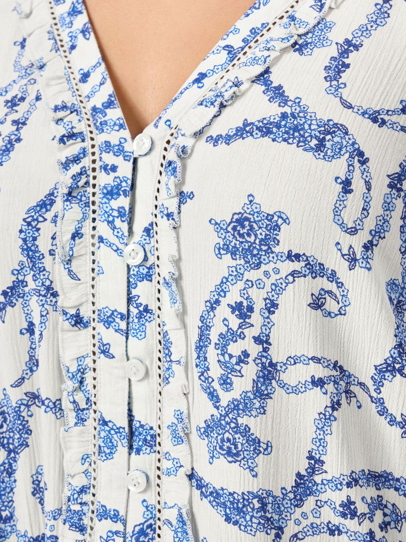 yours-curve-ruffle-placket-gypsy-blouse-blueoutfit