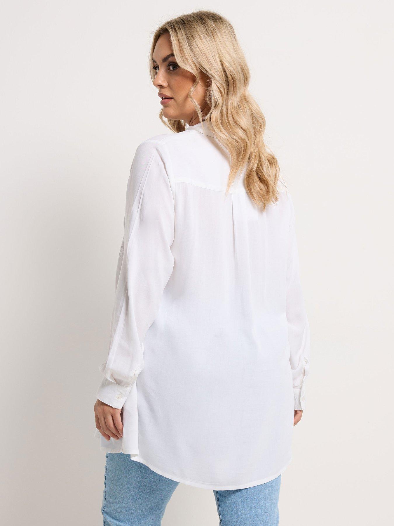 yours-curve-embroidered-placket-long-sleeve-shirtstillFront