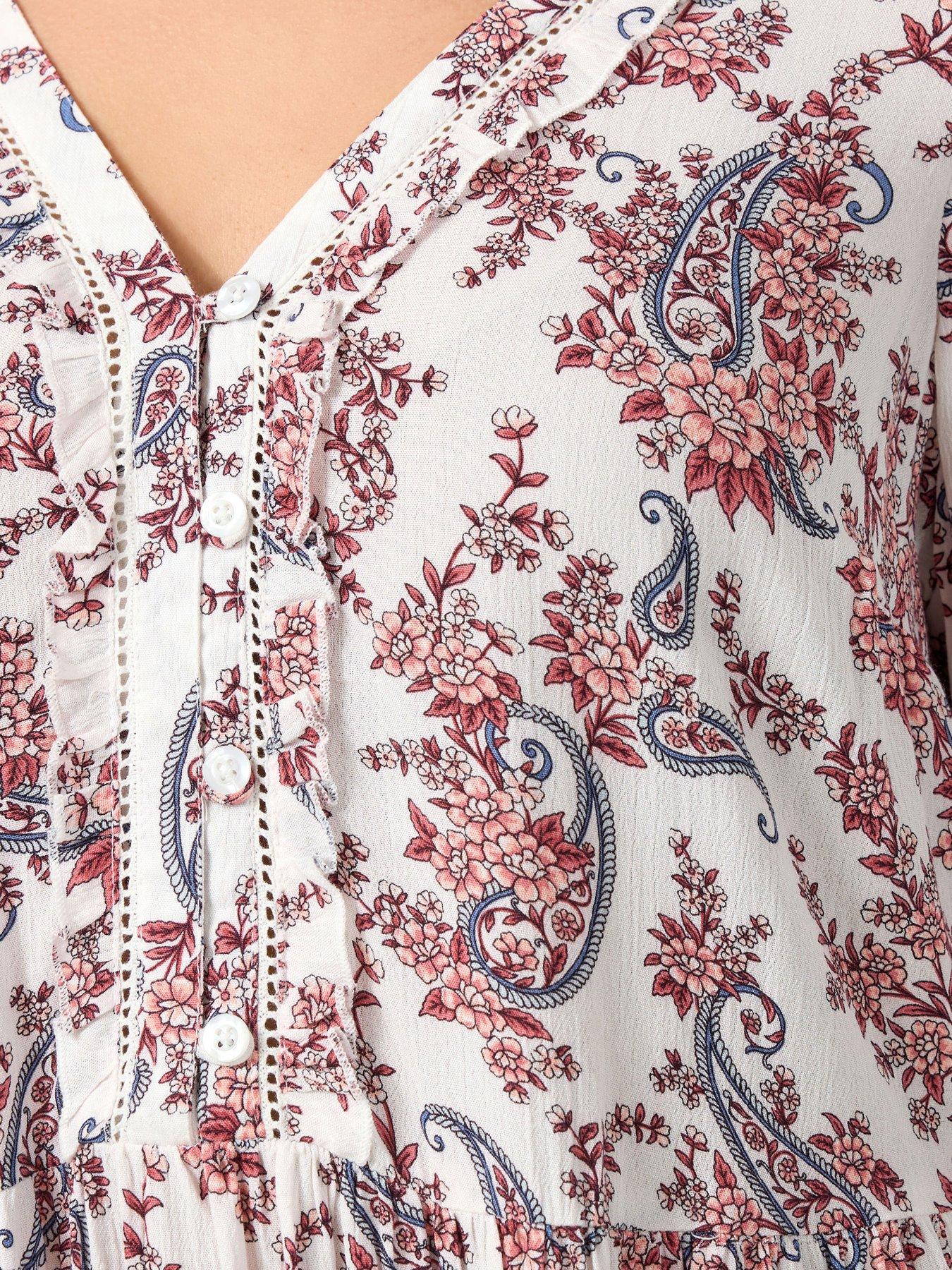 yours-curve-ruffle-placket-gypsy-blouse-pinkoutfit
