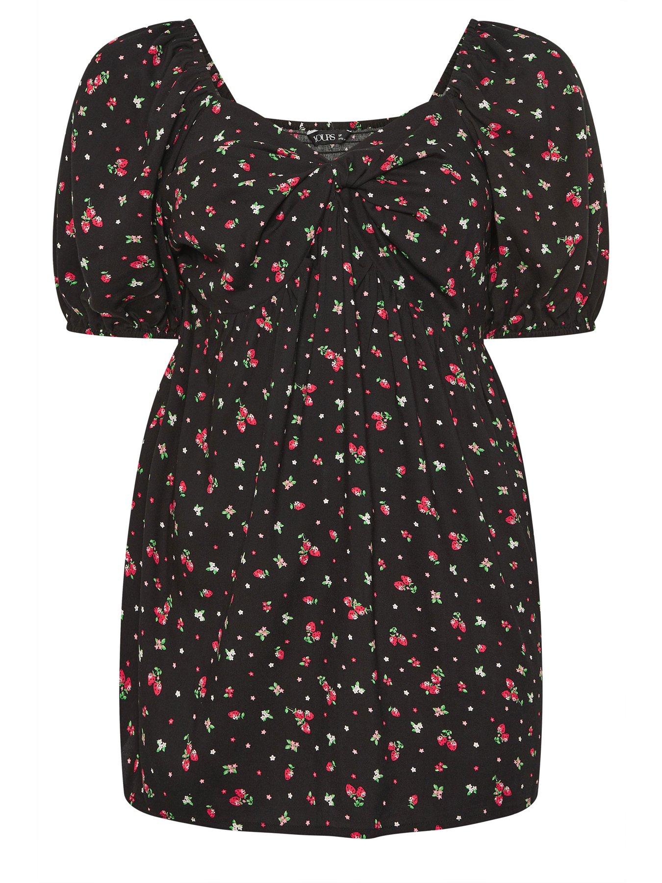 yours-curve-twist-front-blouse-blackdetail