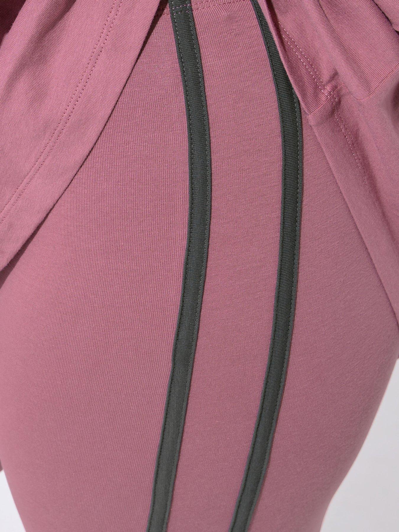 yours-curve-active-side-stripe-leggings-pinkoutfit