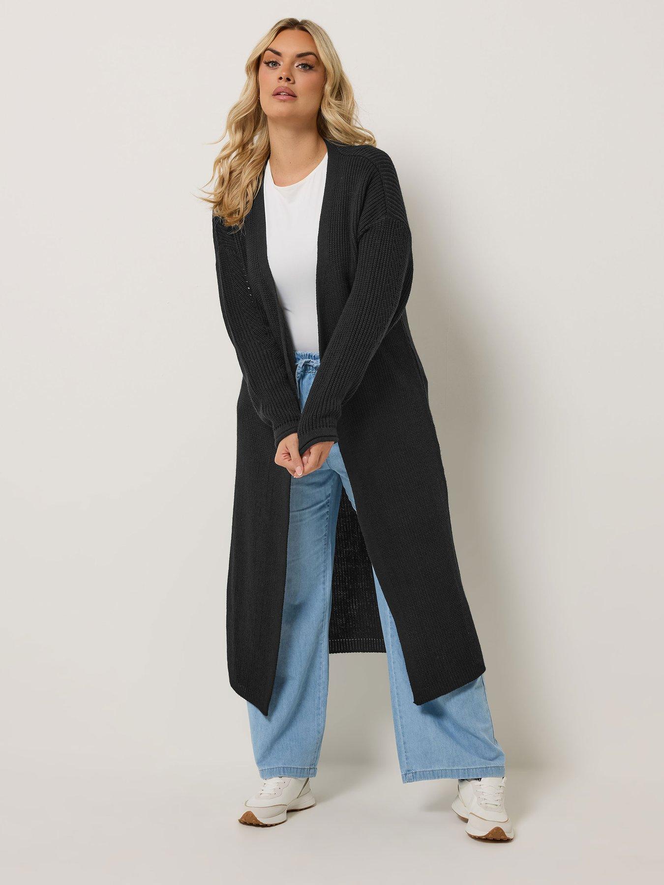 Image 3 of 5 of Yours Curve Maxi Cardigan