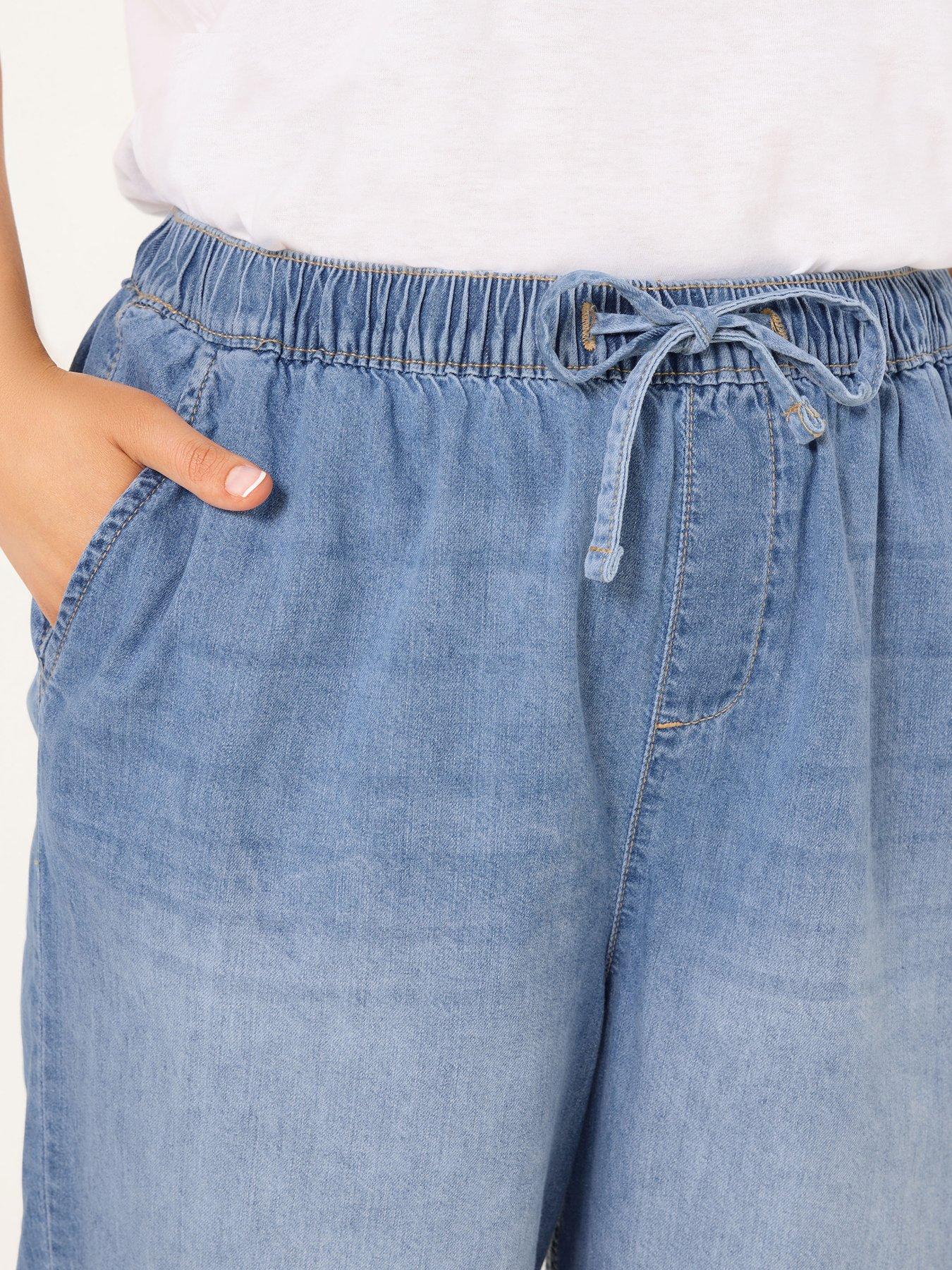 yours-curve-pull-on-denim-jortoutfit