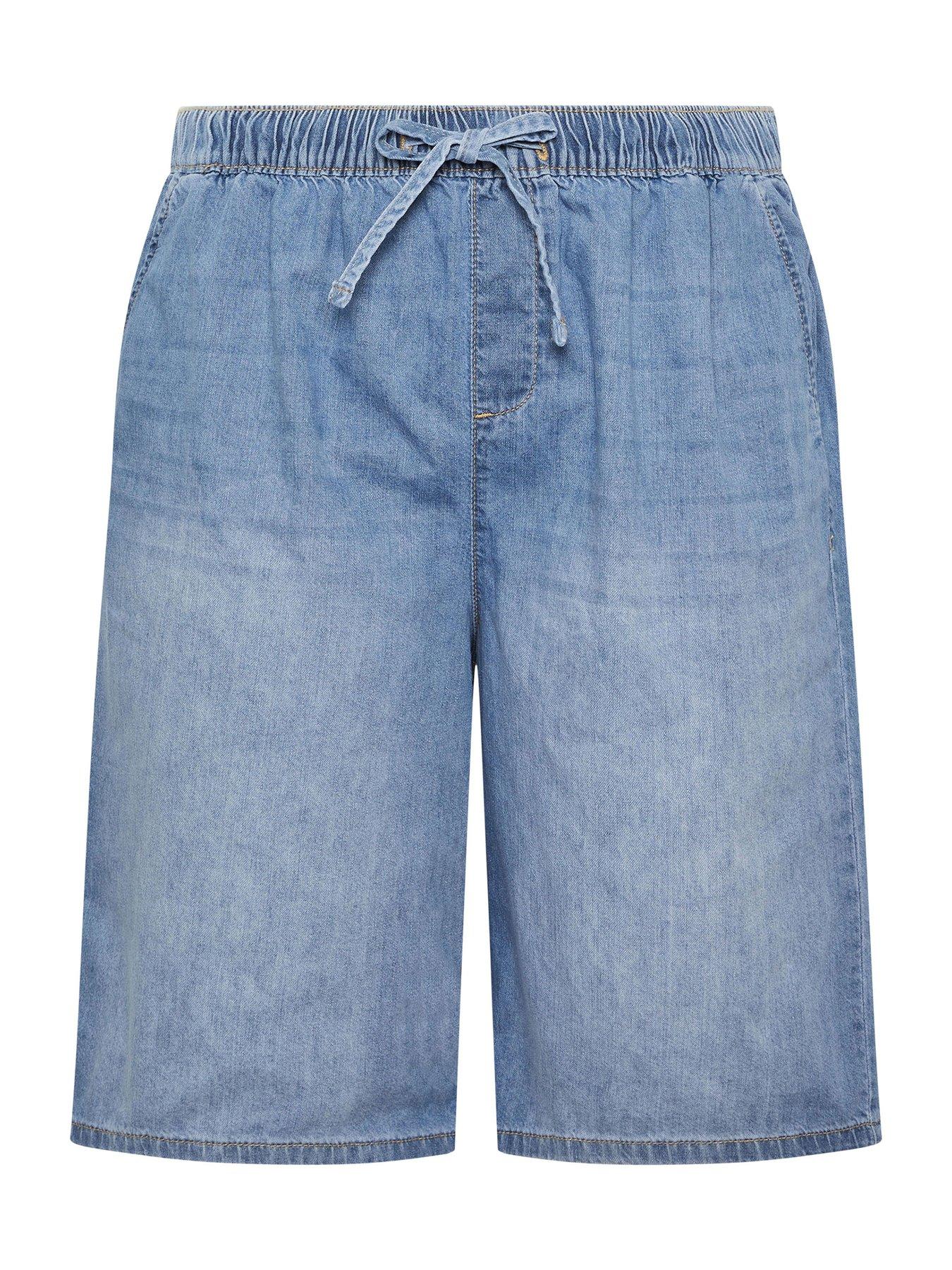 yours-curve-pull-on-denim-jortdetail