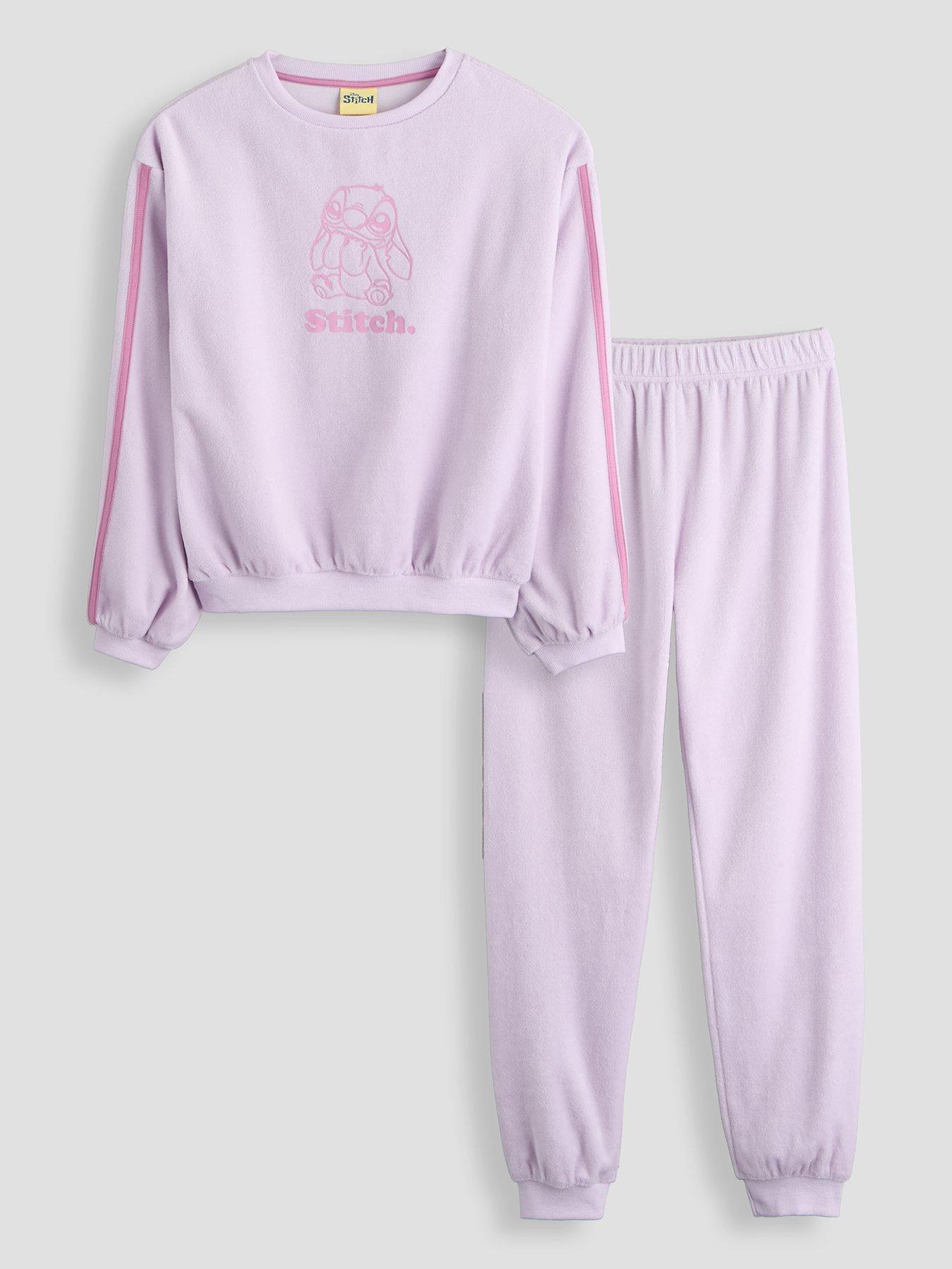 The Very Collection Disney Lilo  &  Stitch Fleece Pyjamas