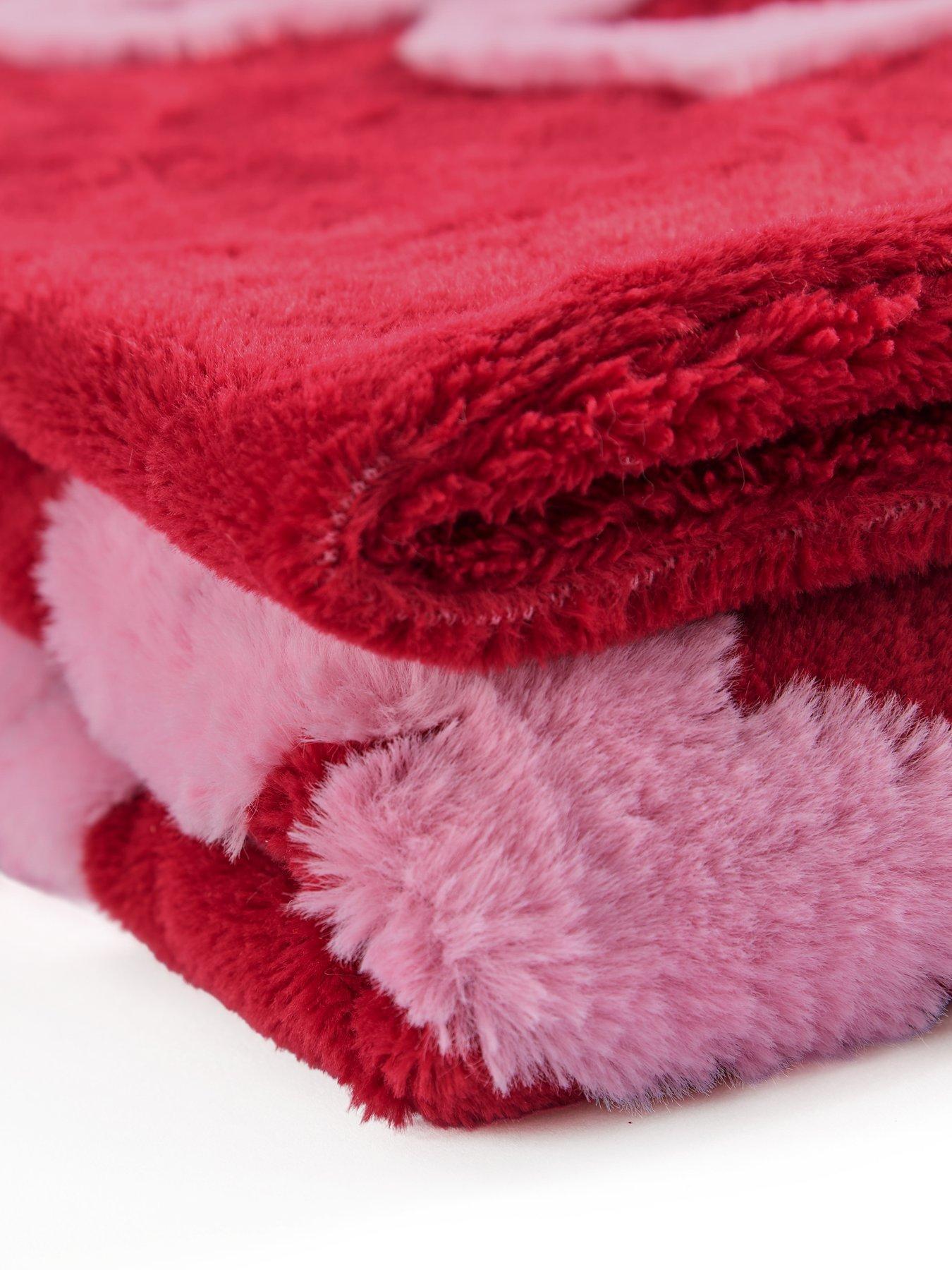 Image 6 of 6 of The Very Collection Bow Faux Fur Throw
